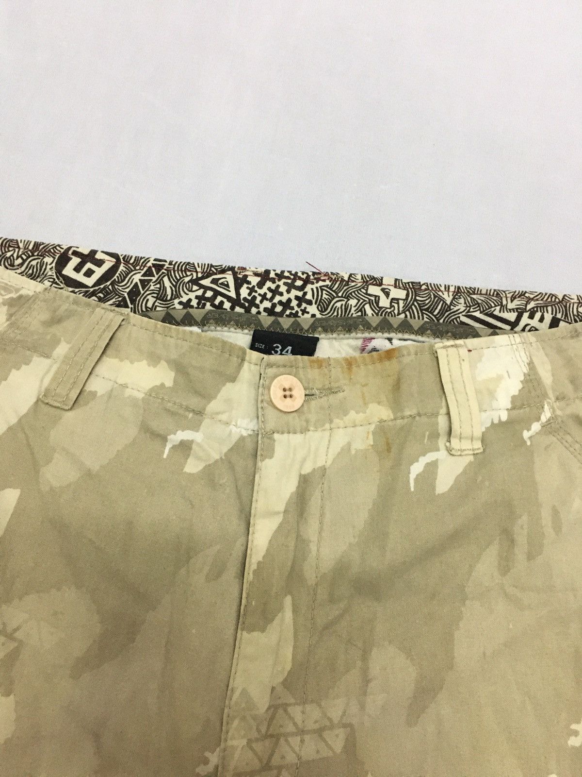 Quicksilver Short Pant Camo Size US 34 / EU 50 - 4 Thumbnail