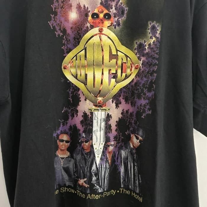 Vintage 1995 jodeci rap tee 90s hip hop single stitched - Tops