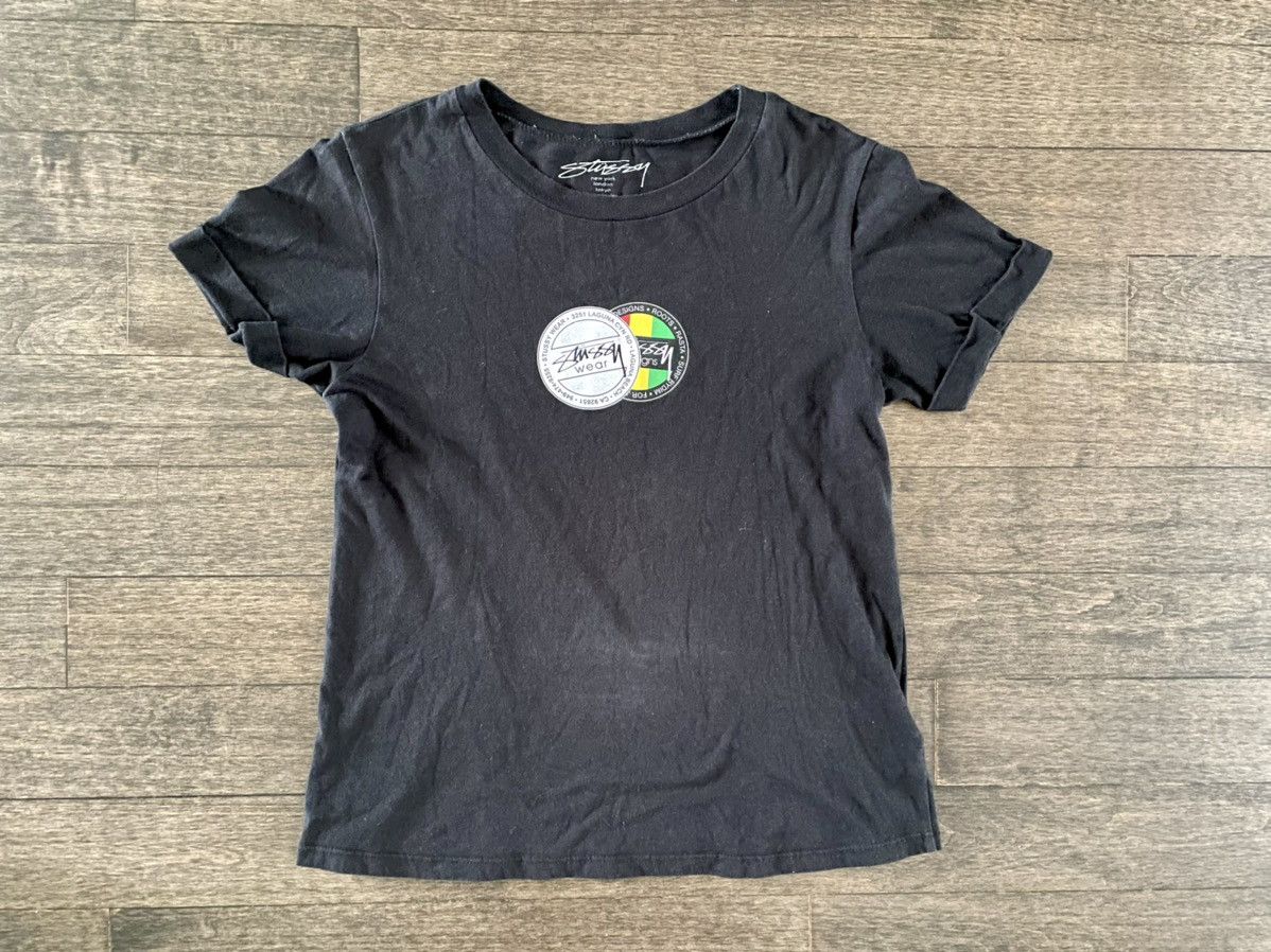 Stussy × Vintage Stussy Vintage Black T-Shirt Size US S / EU 44-46 / 1 - 1 Thumbnail