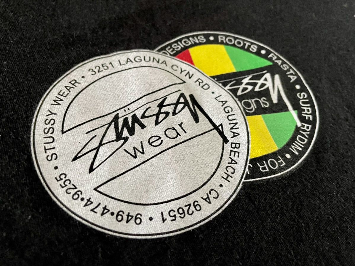 Stussy × Vintage Stussy Vintage Black T-Shirt Size US S / EU 44-46 / 1 - 3 Thumbnail