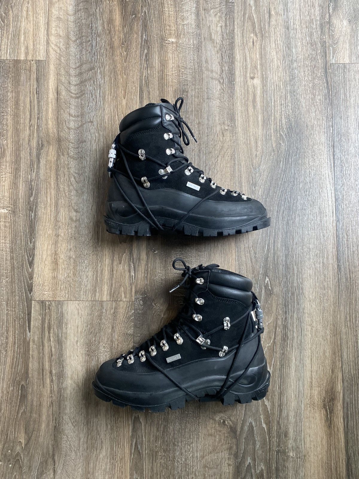 Diemme × Heliot Emil 43 HELIOT EMIL Black Hiking Boots Heliot Emil