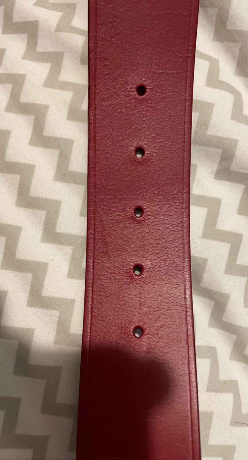 Salvatore Ferragamo Red Ferragamo belt Size 40 - 3 Thumbnail