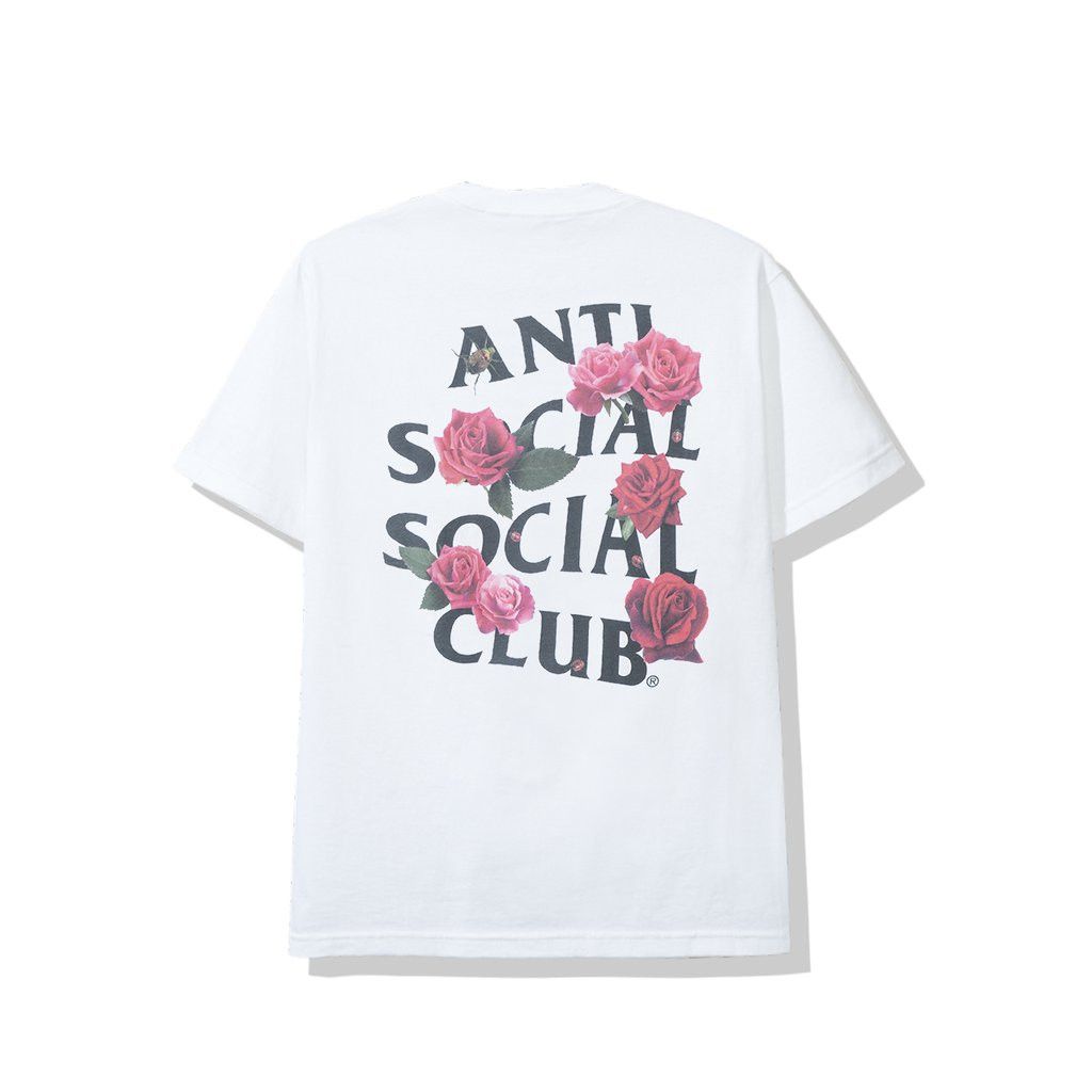 DS ASSC Smells Bad White Tee Anti Social Social Club New