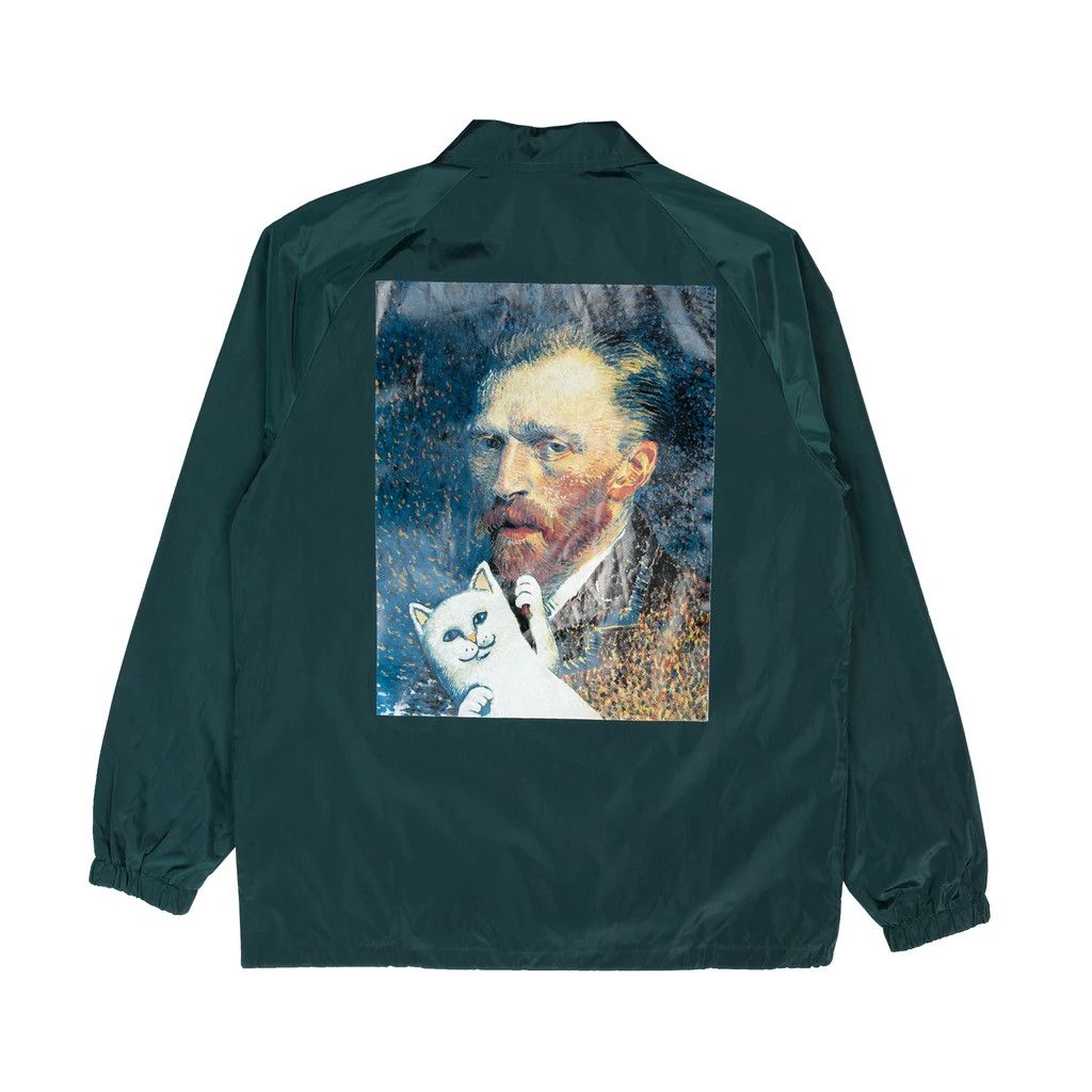 Rip N Dip Streetwear Van Nermal Coaches Jacket Forest Grailed