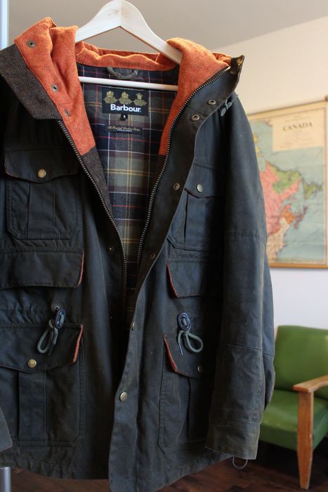 Barbour wessex discount jacket