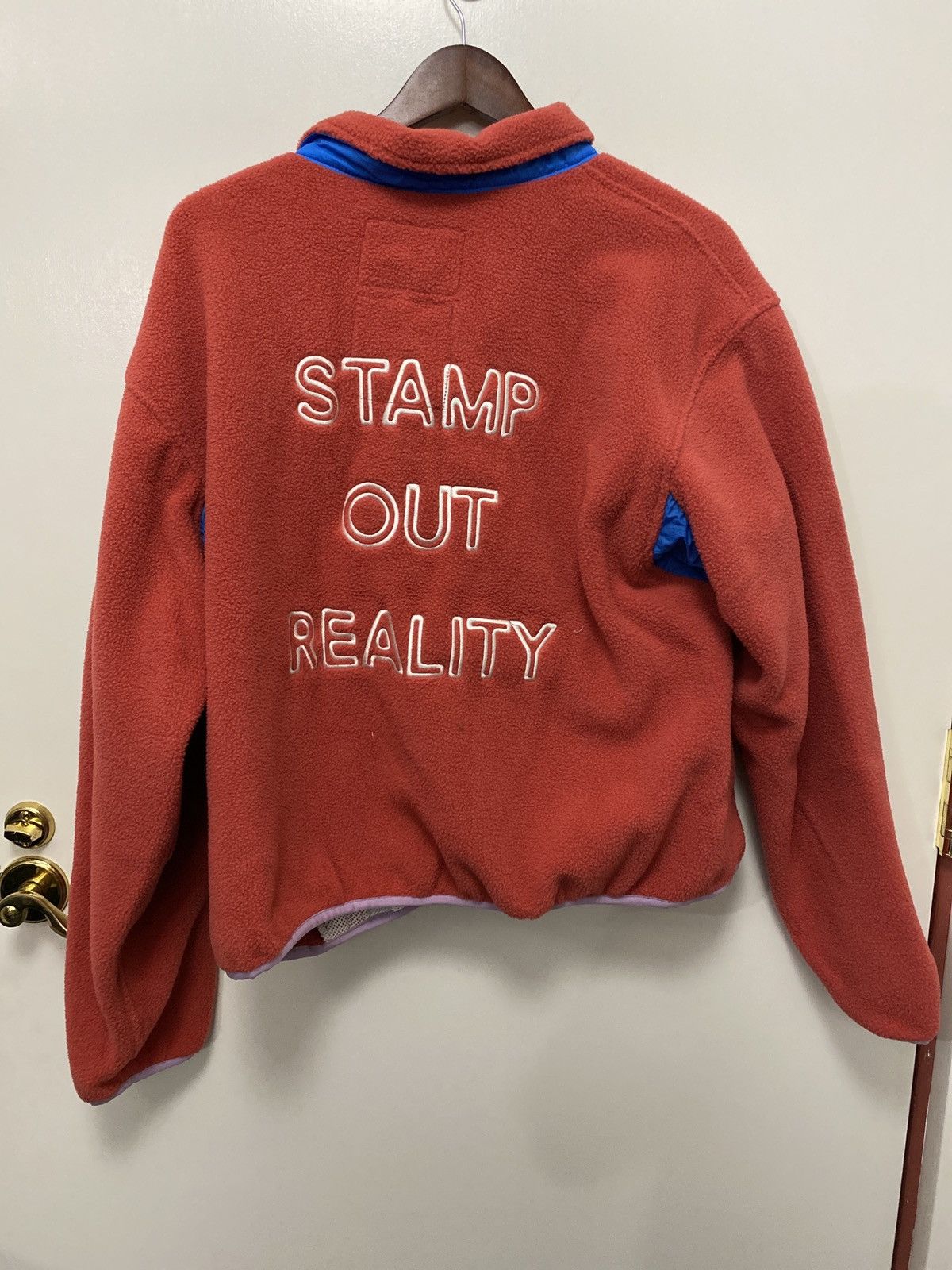 Tnf x brain dead 89 placket pullover fleece hotsell