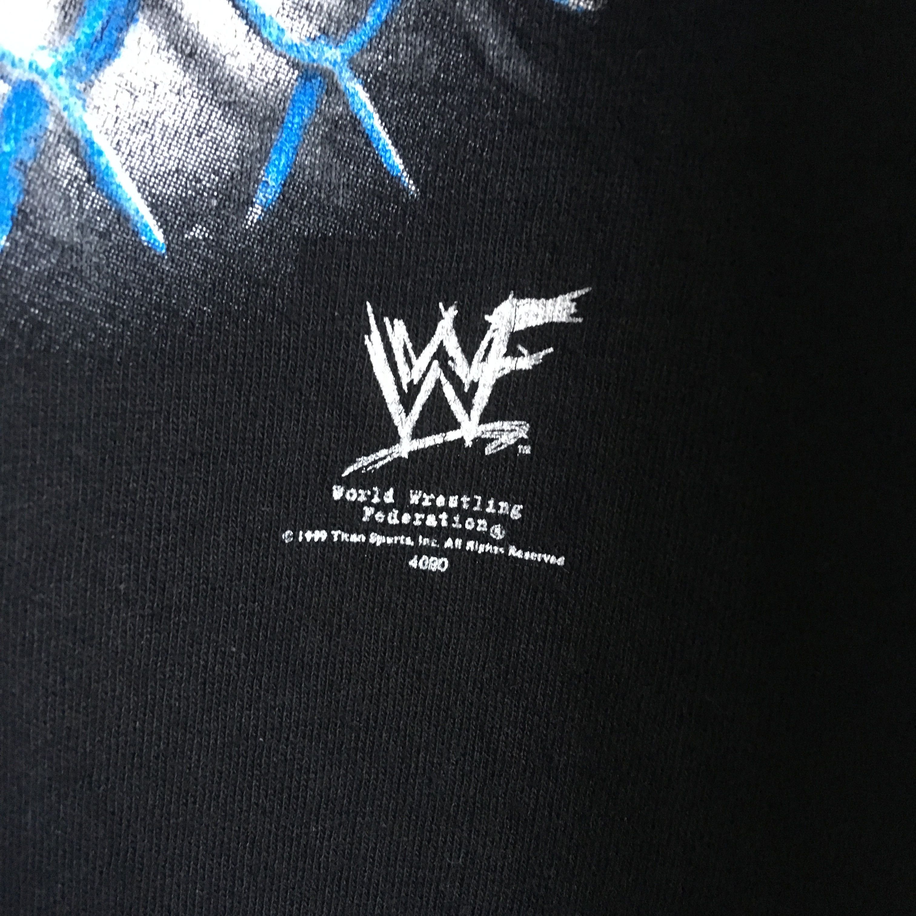 Vintage × WCW/nWo × WWF Vintage 1999 The Rock Wrestling T-Shirt Size US M / EU 48-50 / 2 - 4 Thumbnail