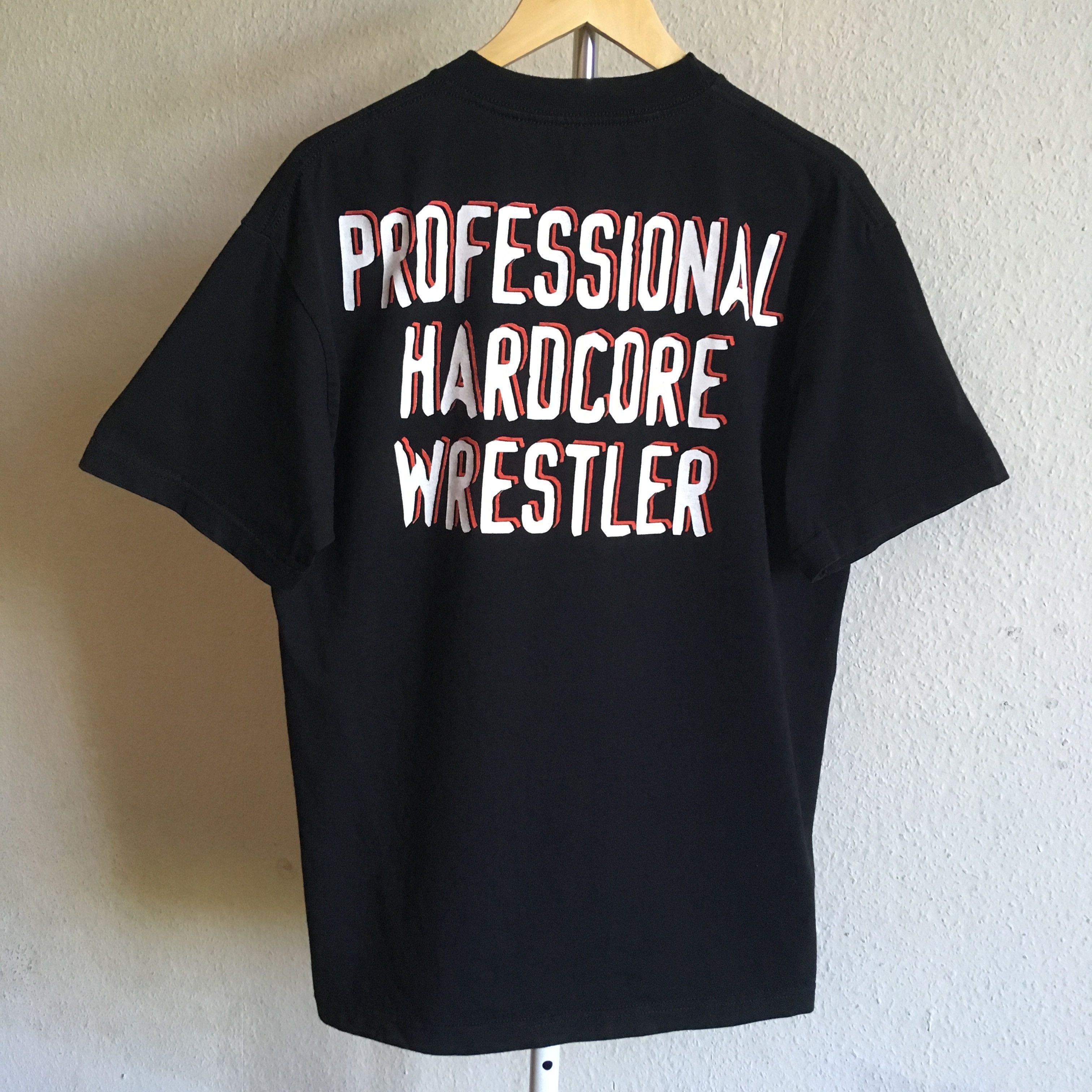 Vintage × WCW/nWo × WWF Vintage 1999 The Rock Wrestling T-Shirt Size US M / EU 48-50 / 2 - 2 Thumbnail