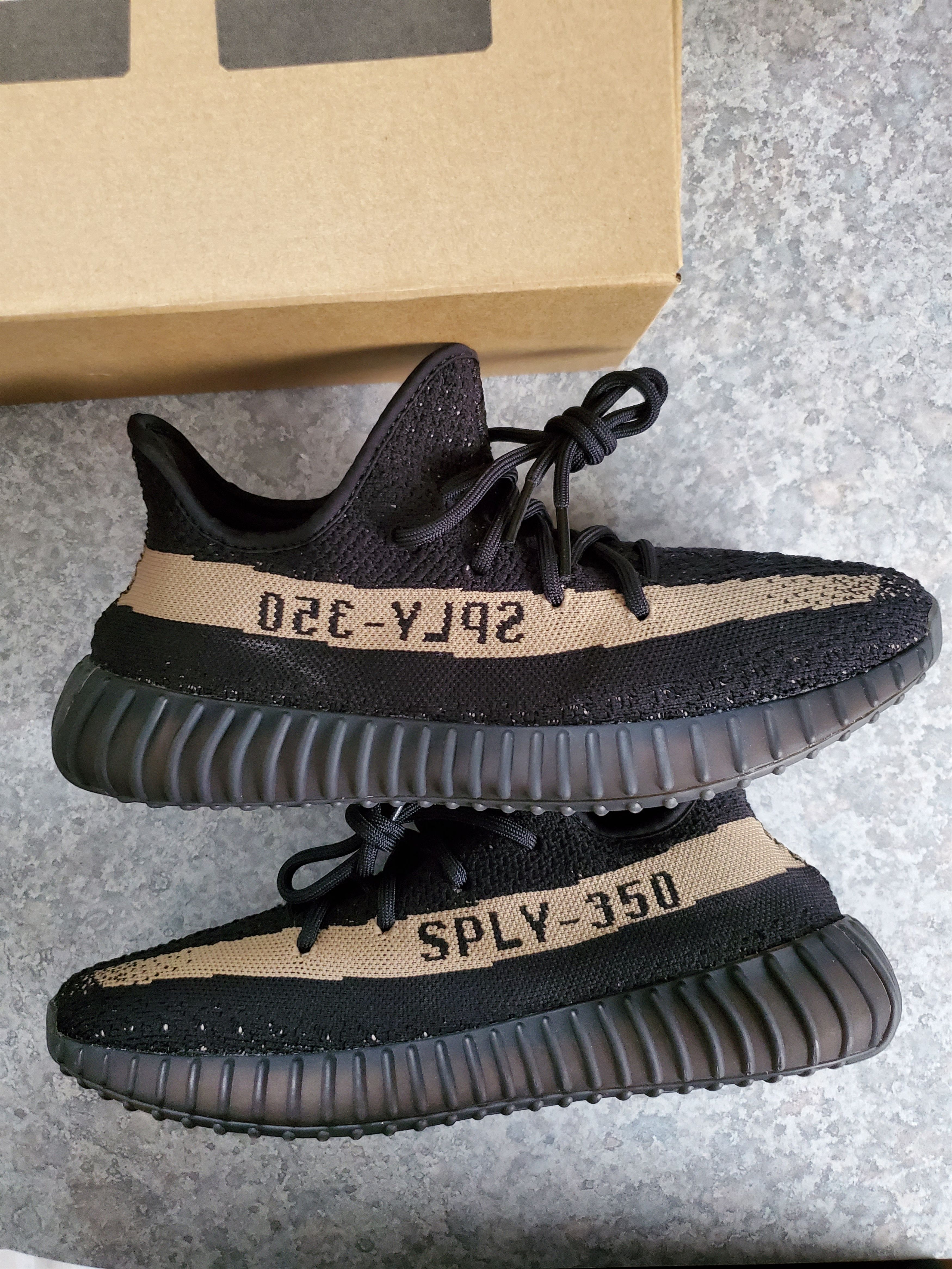 Yeezy boost 350 v2 black green sales