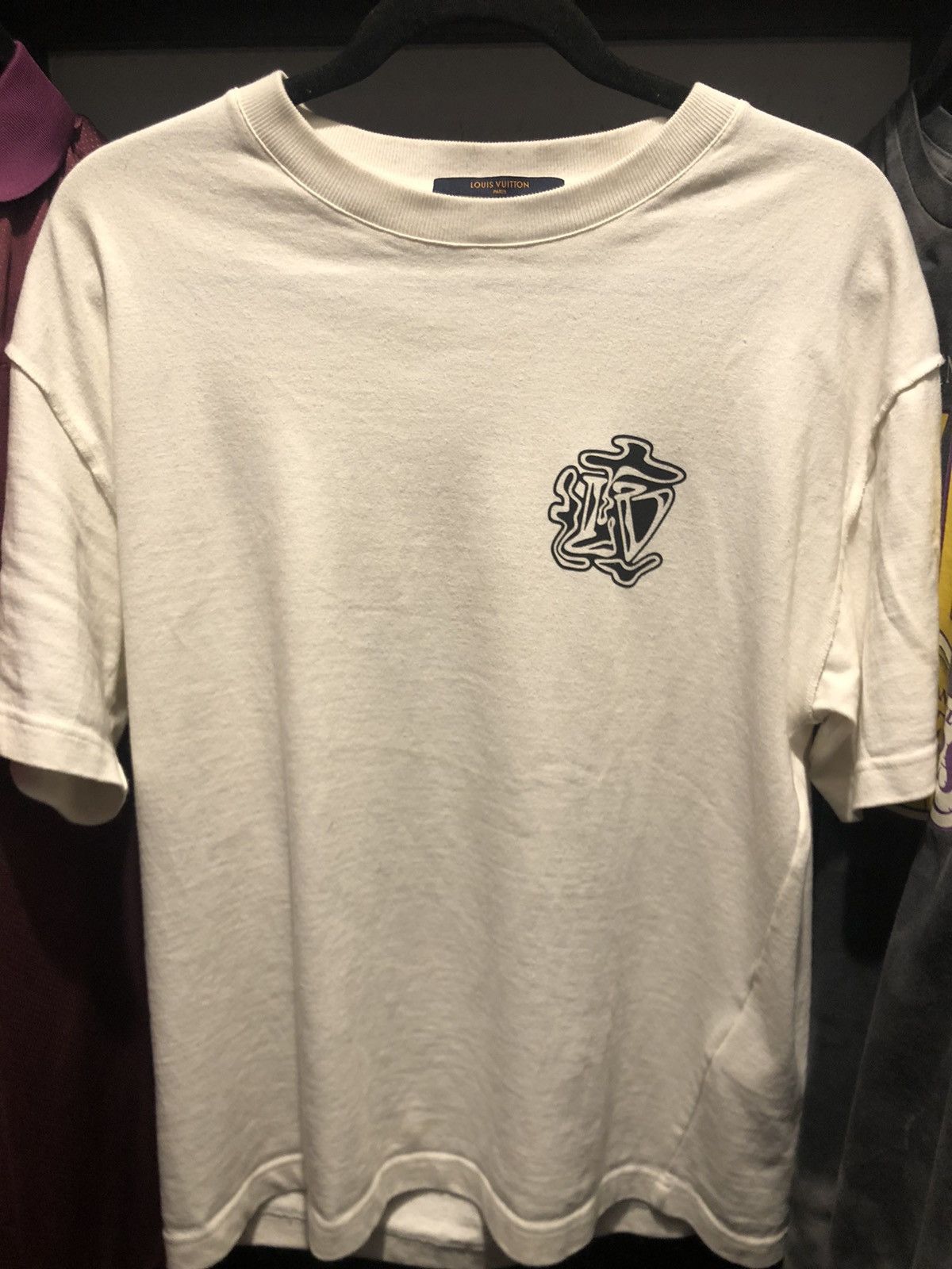 Louis Vuitton Louis Vuitton Virgil Abloh FW19 “Smoke Tee” | Grailed