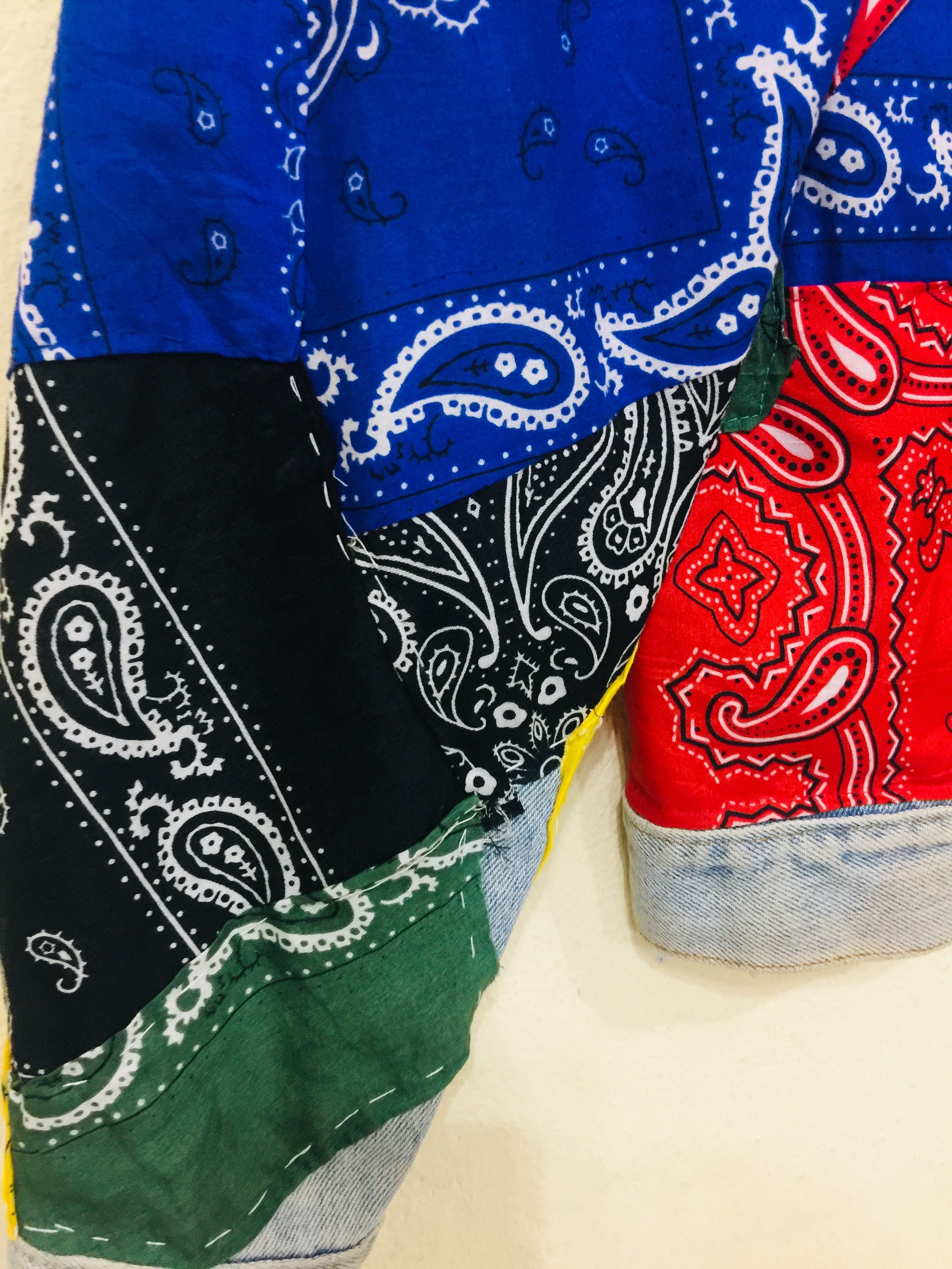 Japanese Brand × Levi's Vintage Clothing Vintage Levis 80s Bandana Travis Scott Fashion Style Size US M / EU 48-50 / 2 - 10 Thumbnail