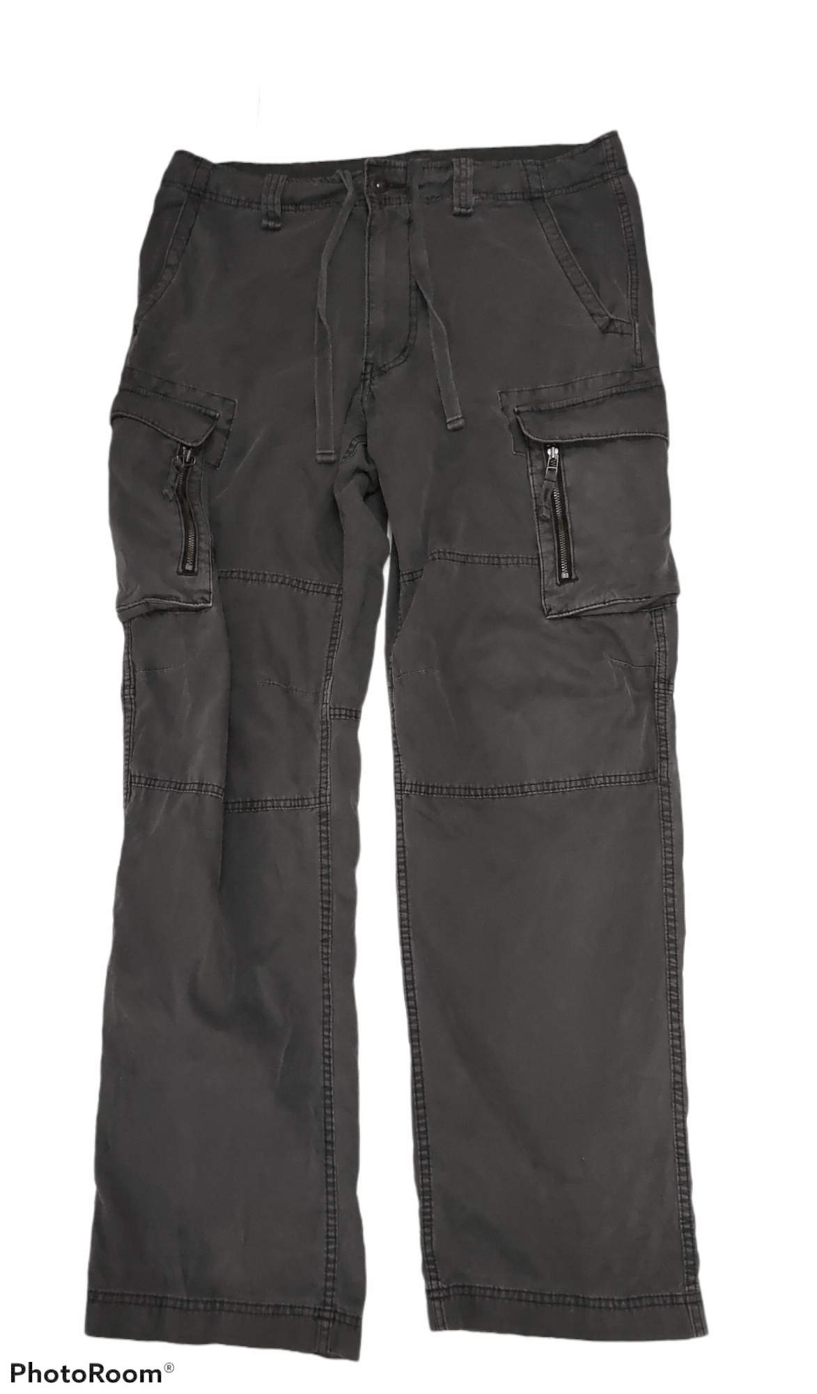 Japanese Brand Uniqlo cargo utility multipocket cropped pants 2018 Size US 36 / EU 52 - 1 Thumbnail
