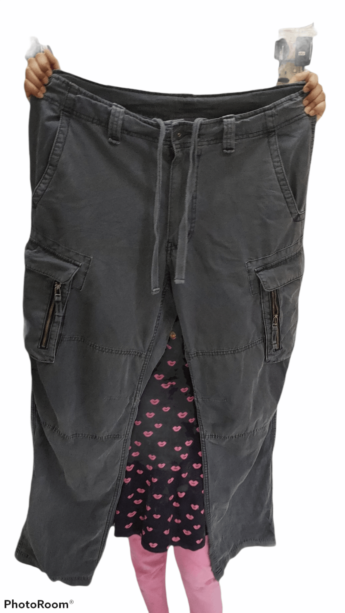 Japanese Brand Uniqlo cargo utility multipocket cropped pants 2018 Size US 36 / EU 52 - 2 Thumbnail