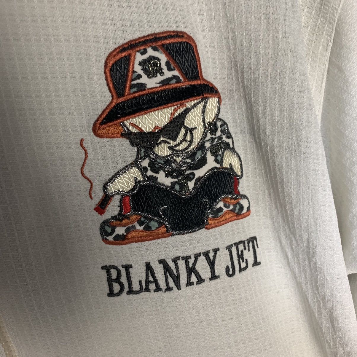 Vintage Vintage blanky jet full zipper big logo embroidered Size US L / EU 52-54 / 3 - 7 Thumbnail