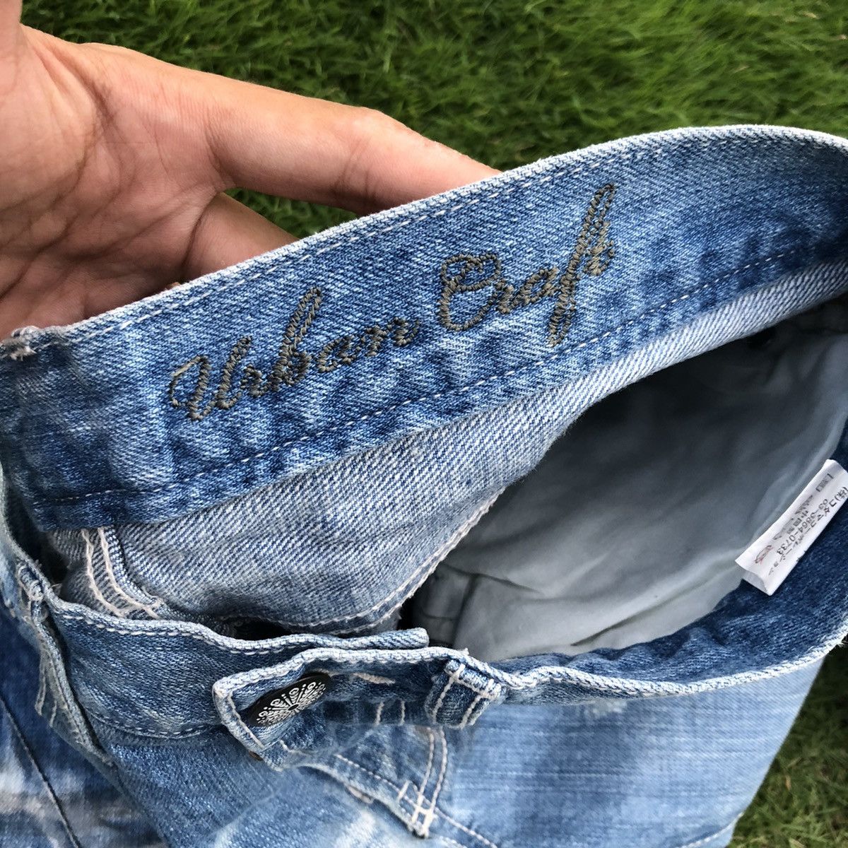 Japanese Brand Urban Cafe Distressed Denim Size US 32 / EU 48 - 7 Thumbnail