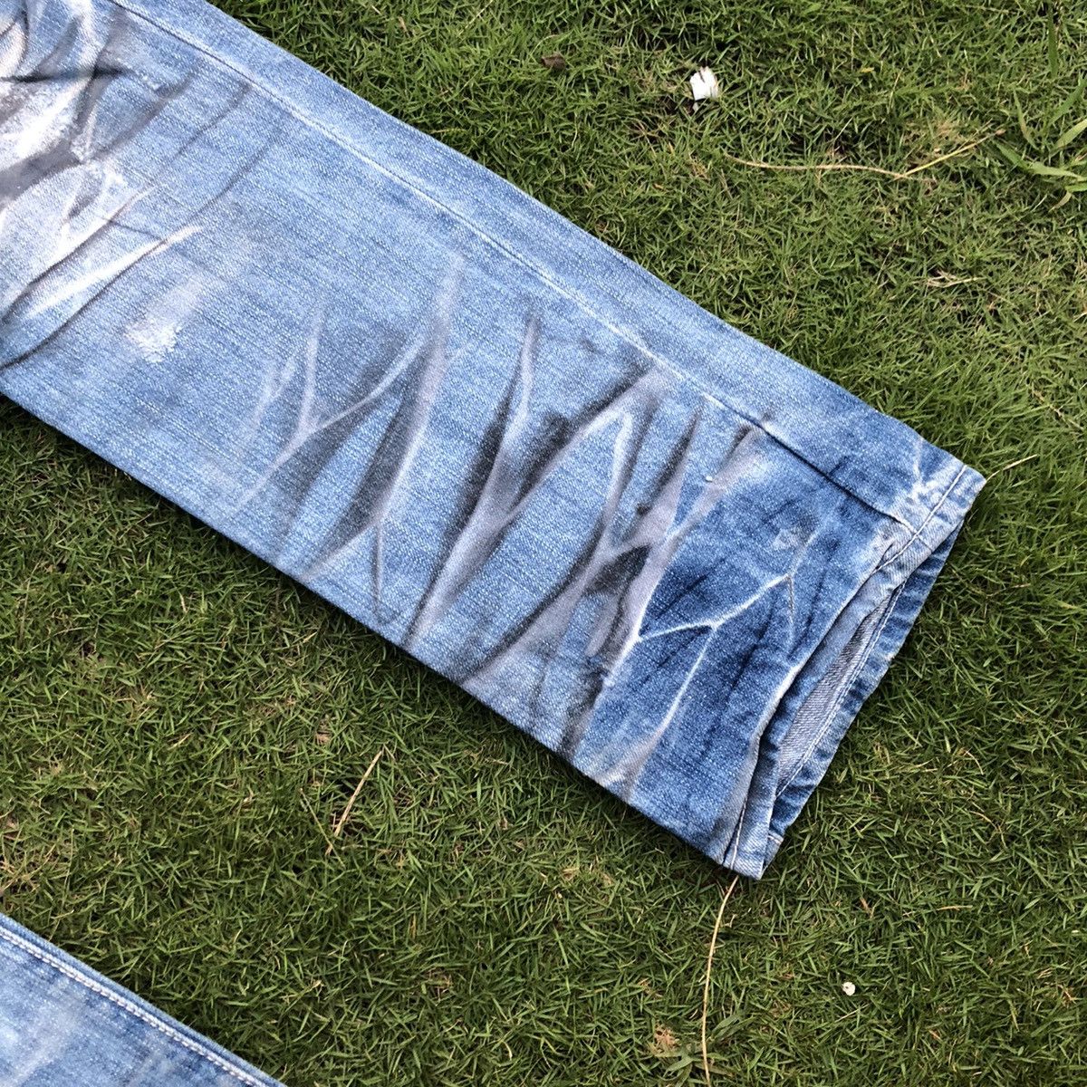 Japanese Brand Urban Cafe Distressed Denim Size US 32 / EU 48 - 4 Thumbnail