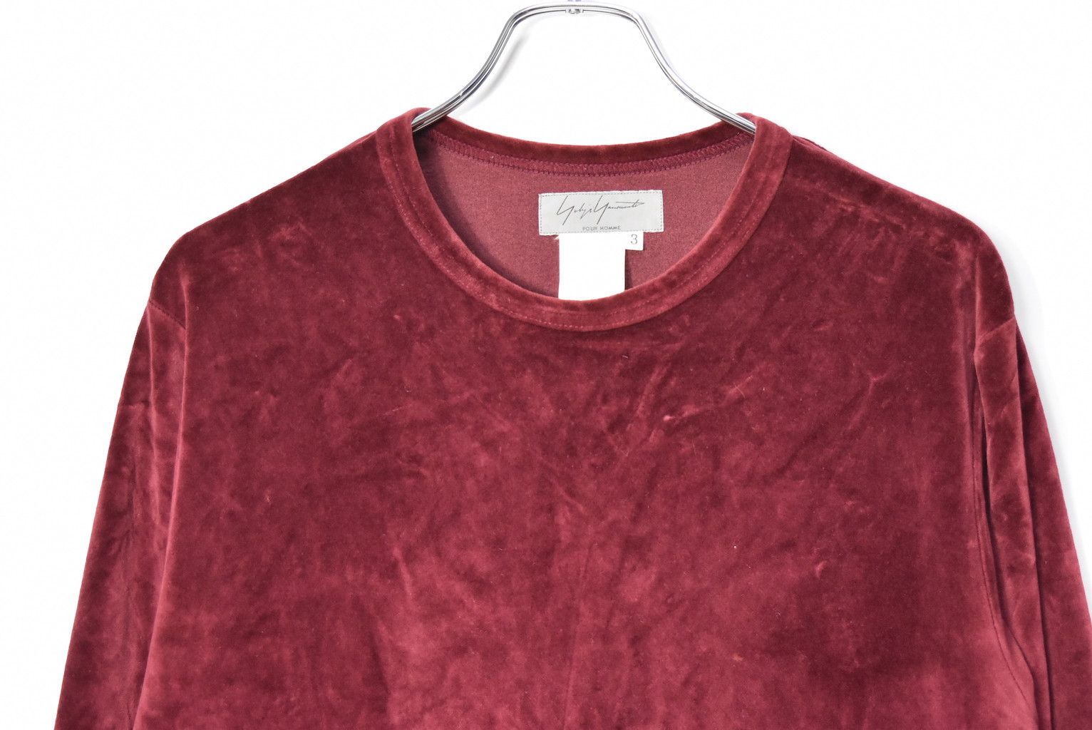 Yohji Yamamoto Yohji Yamamoto/velor plain L/S t-shirt/22845 - 0457 58.5 Size US L / EU 52-54 / 3 - 4 Thumbnail