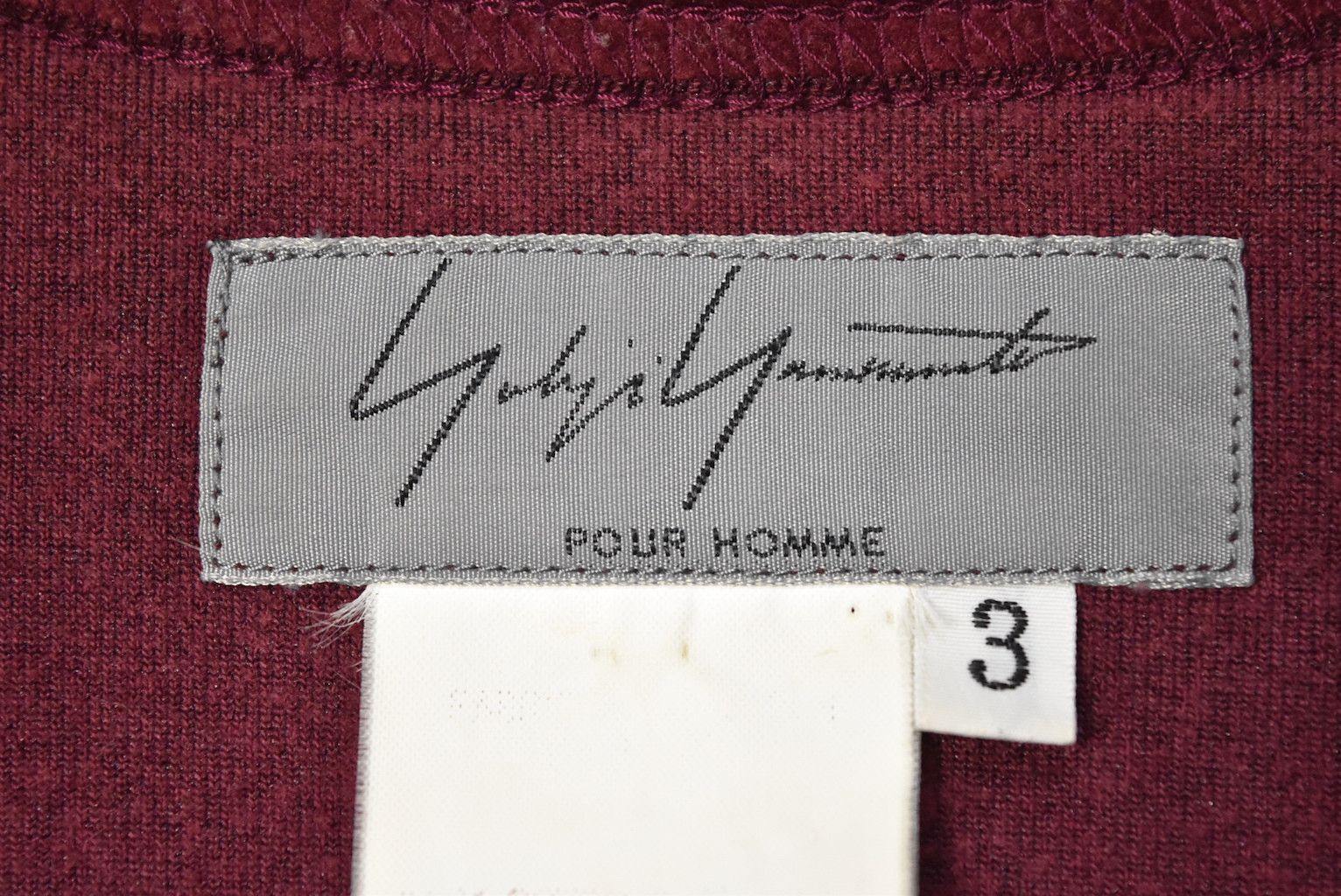 Yohji Yamamoto Yohji Yamamoto/velor plain L/S t-shirt/22845 - 0457 58.5 Size US L / EU 52-54 / 3 - 6 Thumbnail