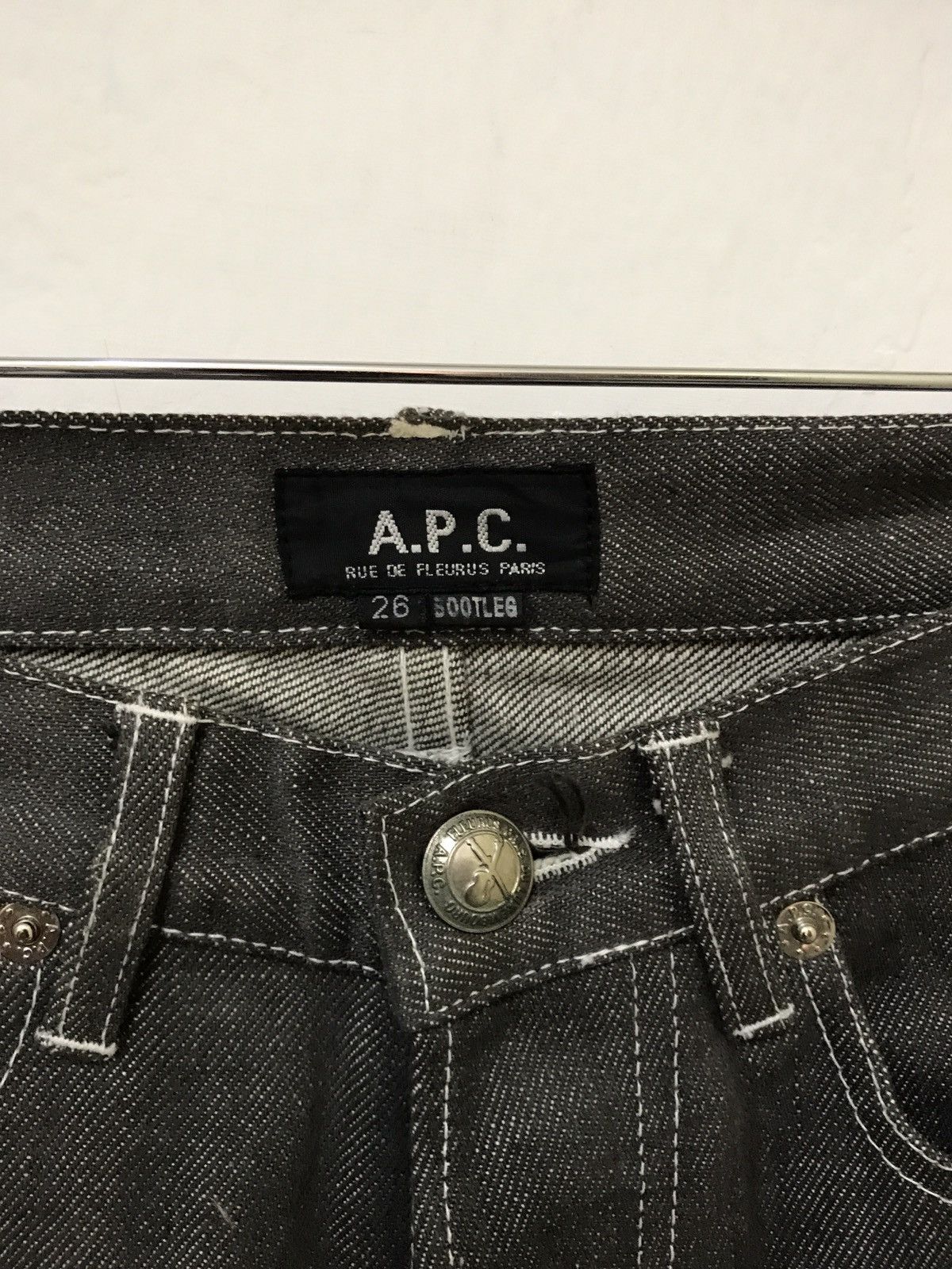 A.P.C. Selvedge APC Denim Grey Size US 28 / EU 44 - 3 Thumbnail