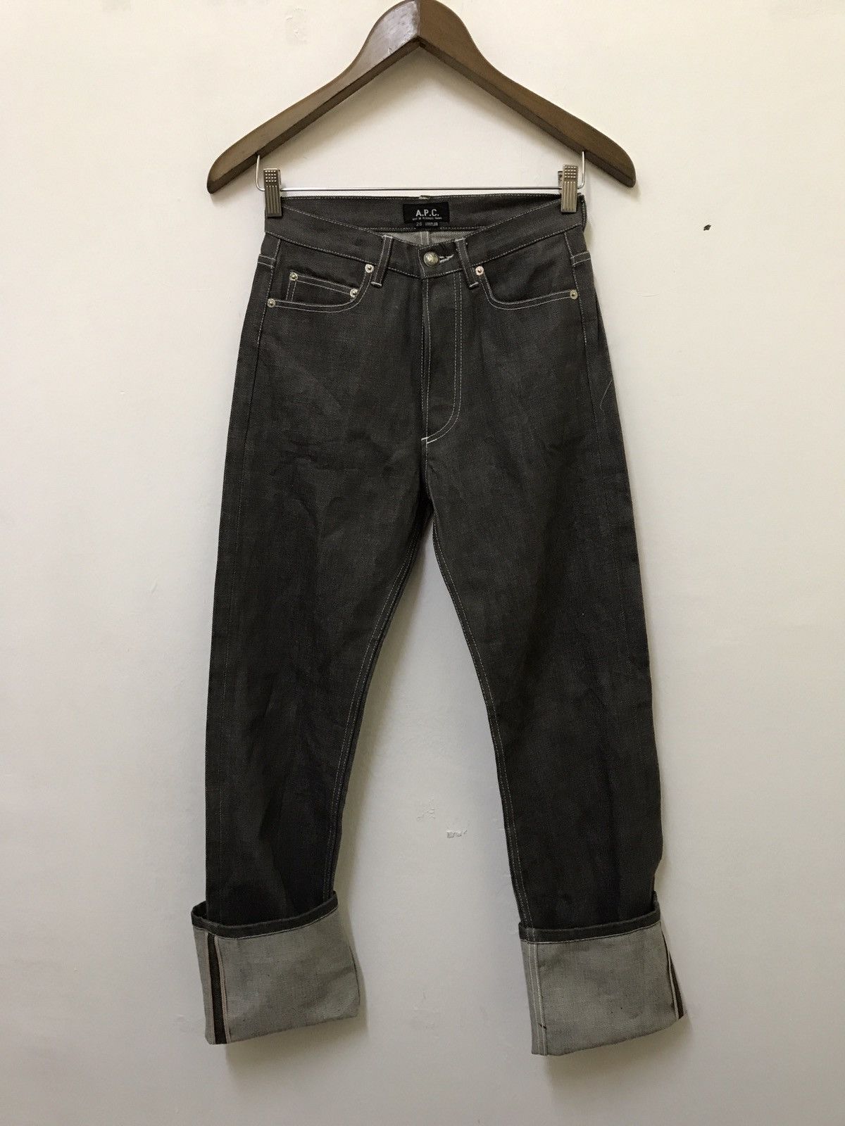 A.P.C. Selvedge APC Denim Grey Size US 28 / EU 44 - 1 Thumbnail