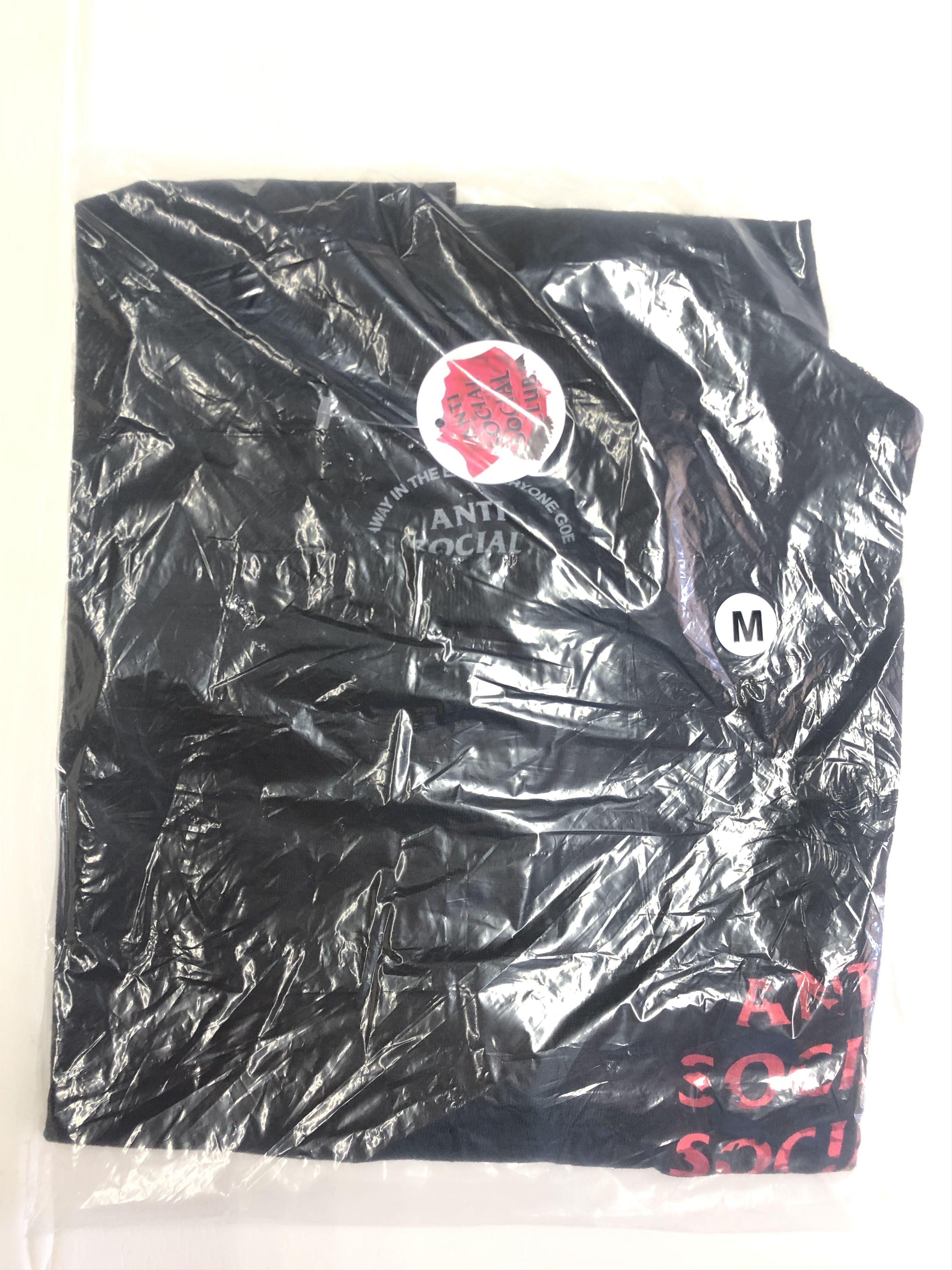 Anti Social Social Club × Members Only DS Weekly ASSC Red Camo Wild Life Black Tee FTP FOG CDG BAPE Size US M / EU 48-50 / 2 - 2 Thumbnail