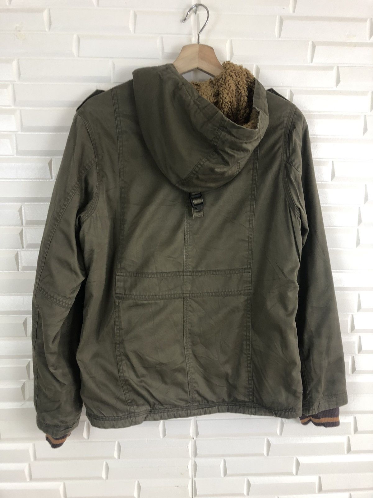 Japanese Brand × Vintage EASTBOY MILITARY HOODIE JACKET Size US M / EU 48-50 / 2 - 4 Thumbnail