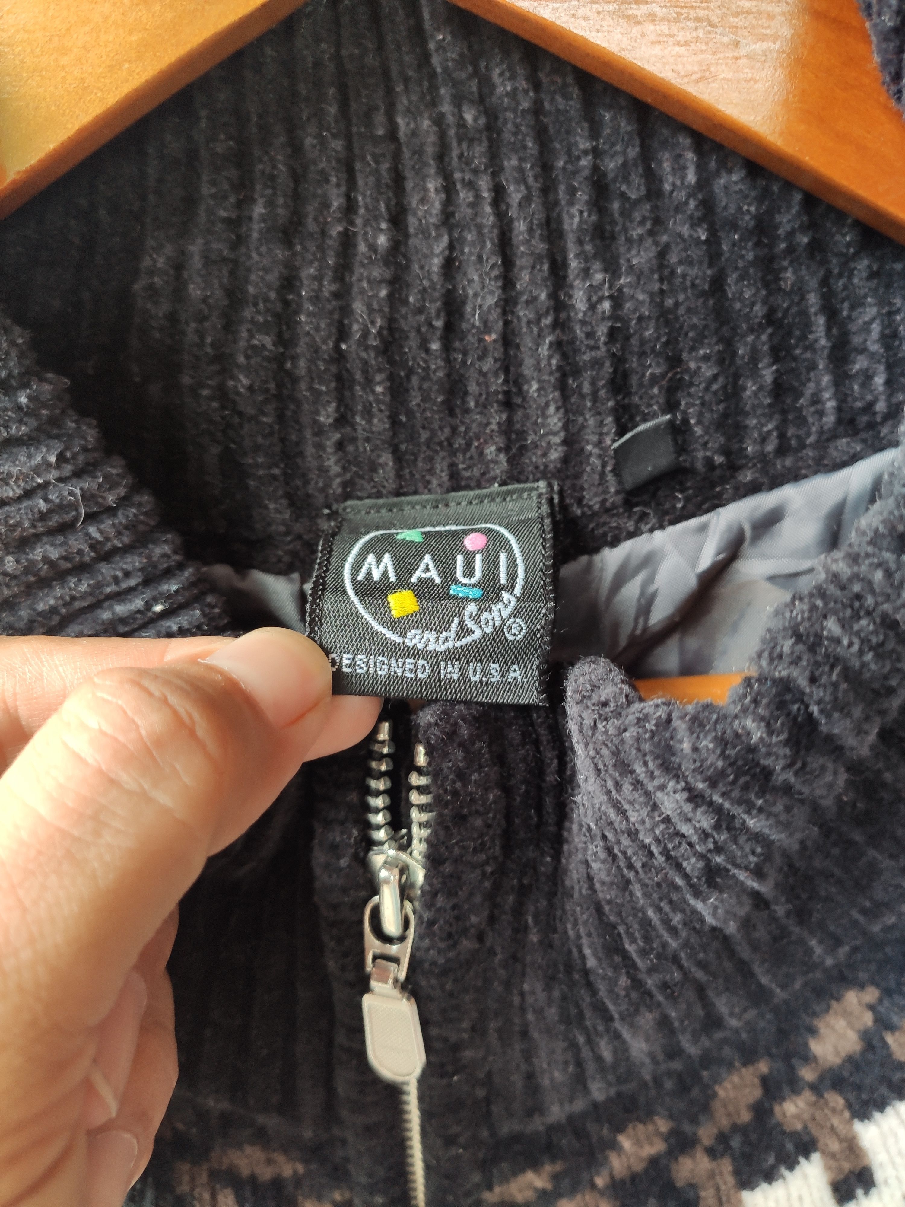 Maui and Sons 🔥 Maui and Sons jacket native corduroy sweater Size US XL / EU 56 / 4 - 6 Thumbnail