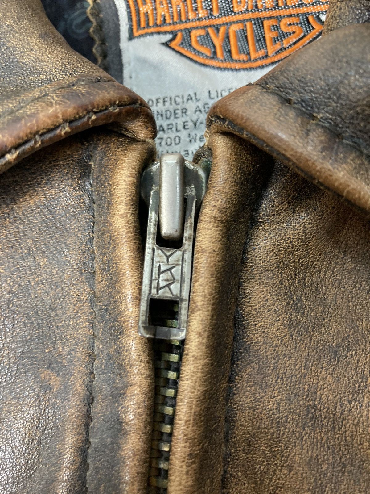 Harley Davidson Vintage Harley Davidson No 1 Leather Jacket Size US M / EU 48-50 / 2 - 6 Thumbnail