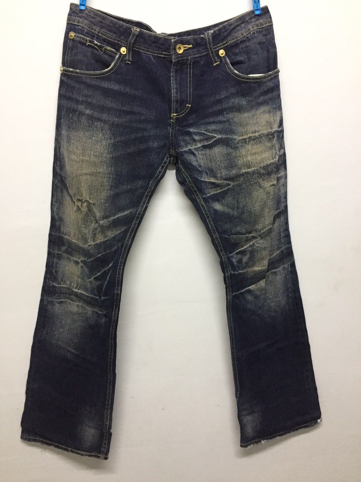 Japanese Brand semantic design denim jeans size 33 | Grailed
