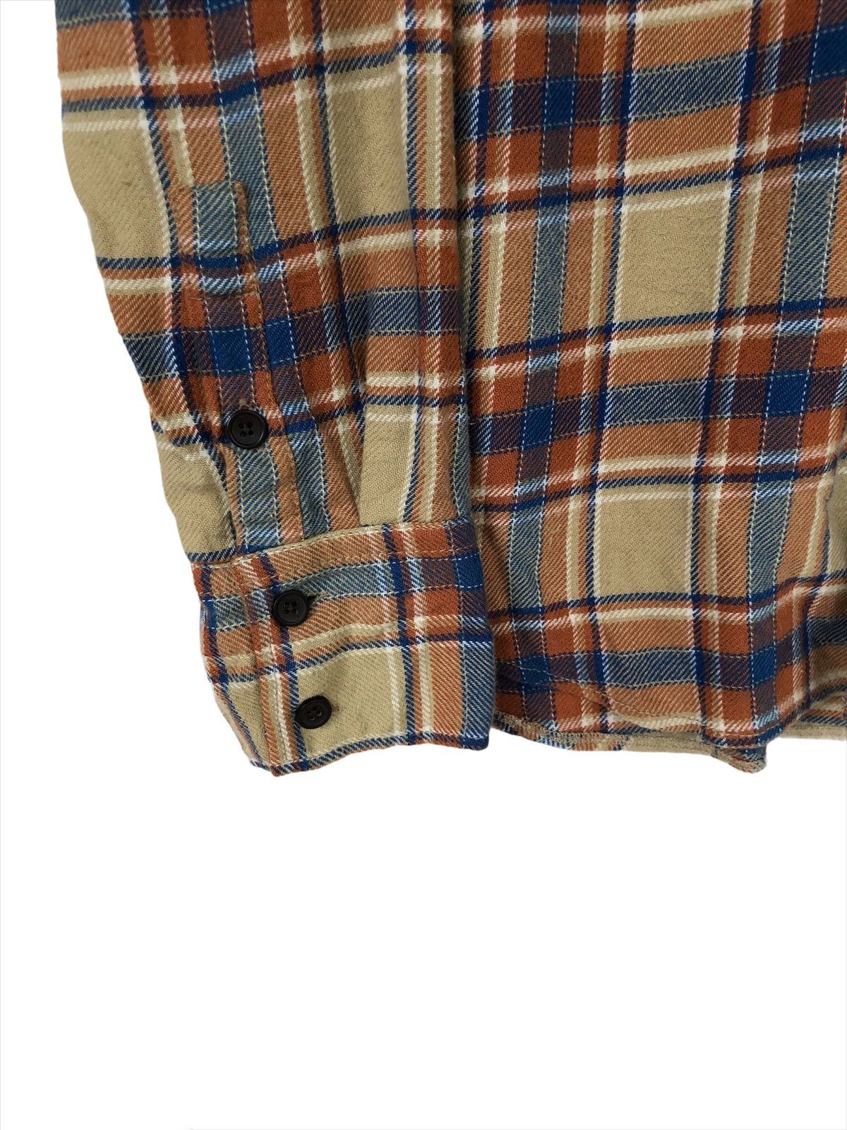 Flannel Iconic Nudie Jeans 🇮🇹 Checked Flannel Shirt Size US M / EU 48-50 / 2 - 3 Thumbnail