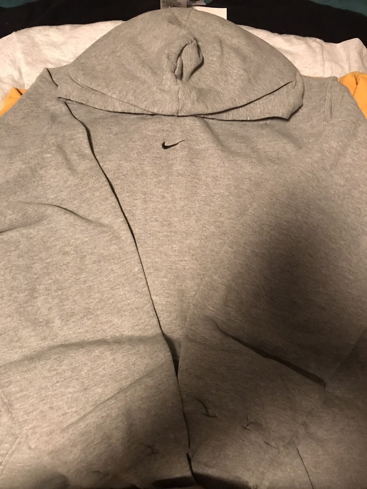 nike middle swoosh hoodie vintage
