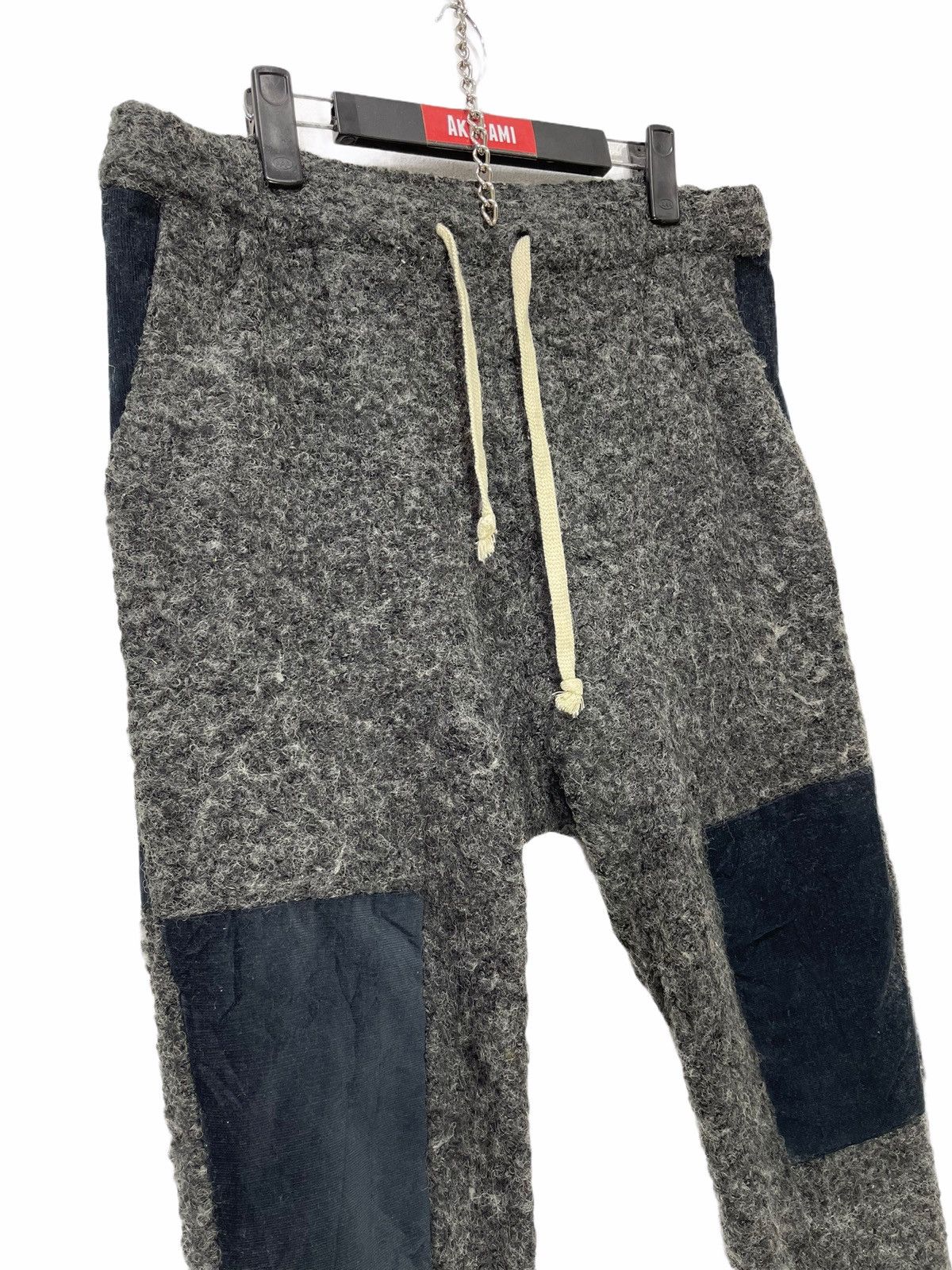 Japanese Brand Ribbon Japan Saruel Woolen Cropp Corduroy Patch 31🟦 Size US 34 / EU 50 - 5 Thumbnail