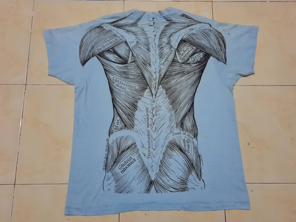 Vintage Vintage Anatomy Human Body Tee Size US L / EU 52-54 / 3 - 2 Thumbnail