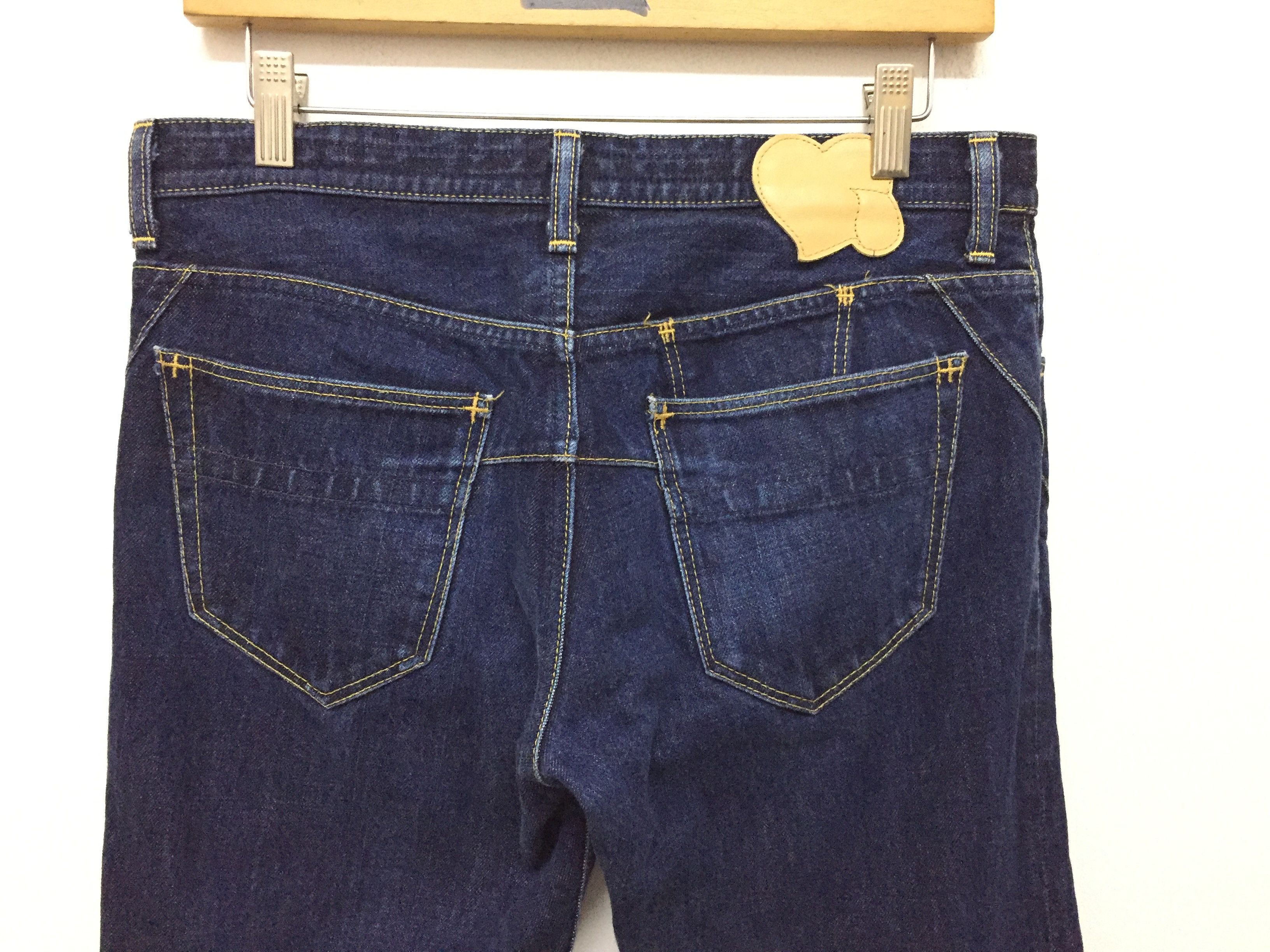 Number (N)ine SS07 Six Pocket Indigo Music Notes Denim Size US 31 - 3 Thumbnail