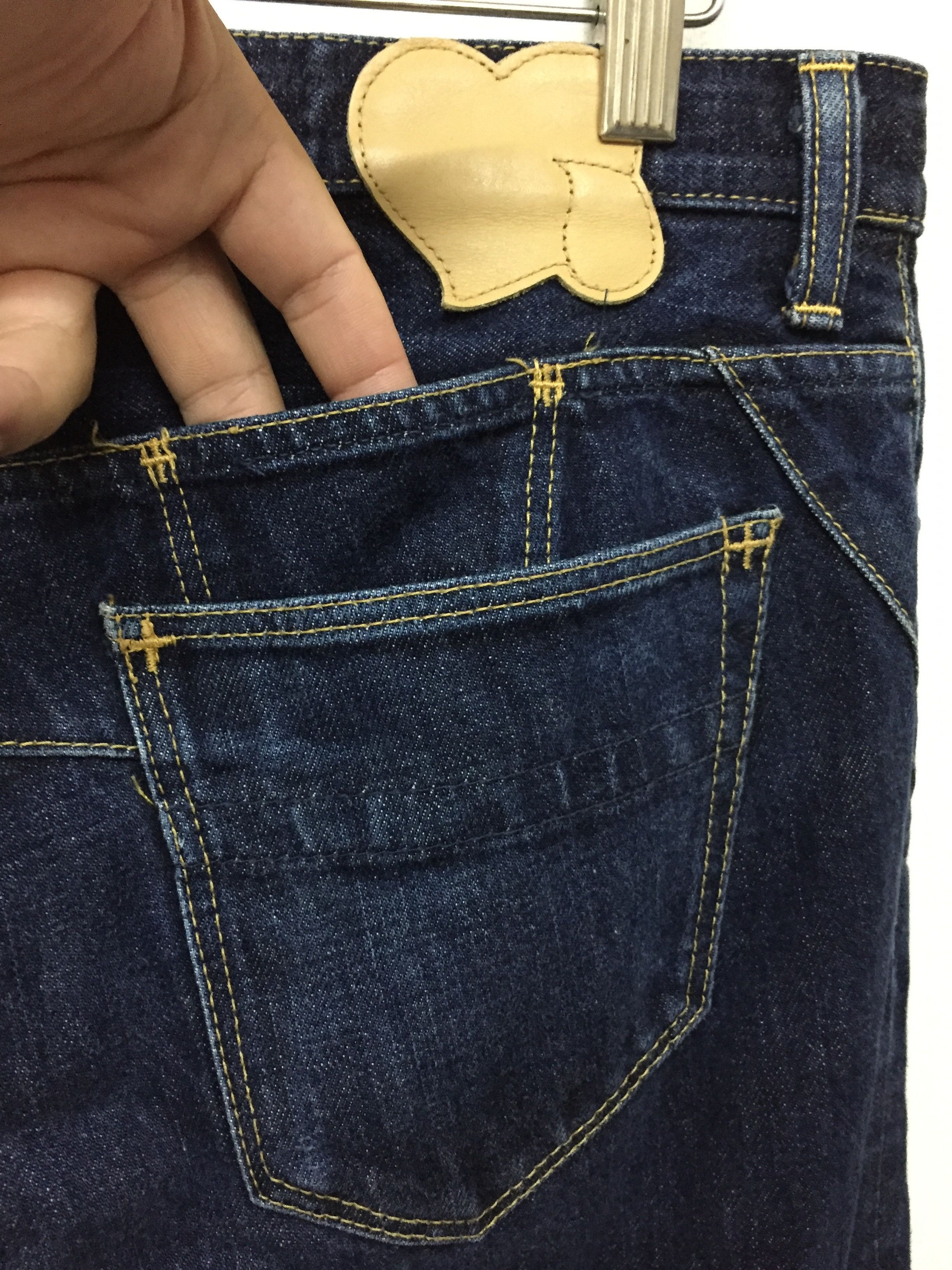 Number (N)ine SS07 Six Pocket Indigo Music Notes Denim Size US 31 - 4 Thumbnail