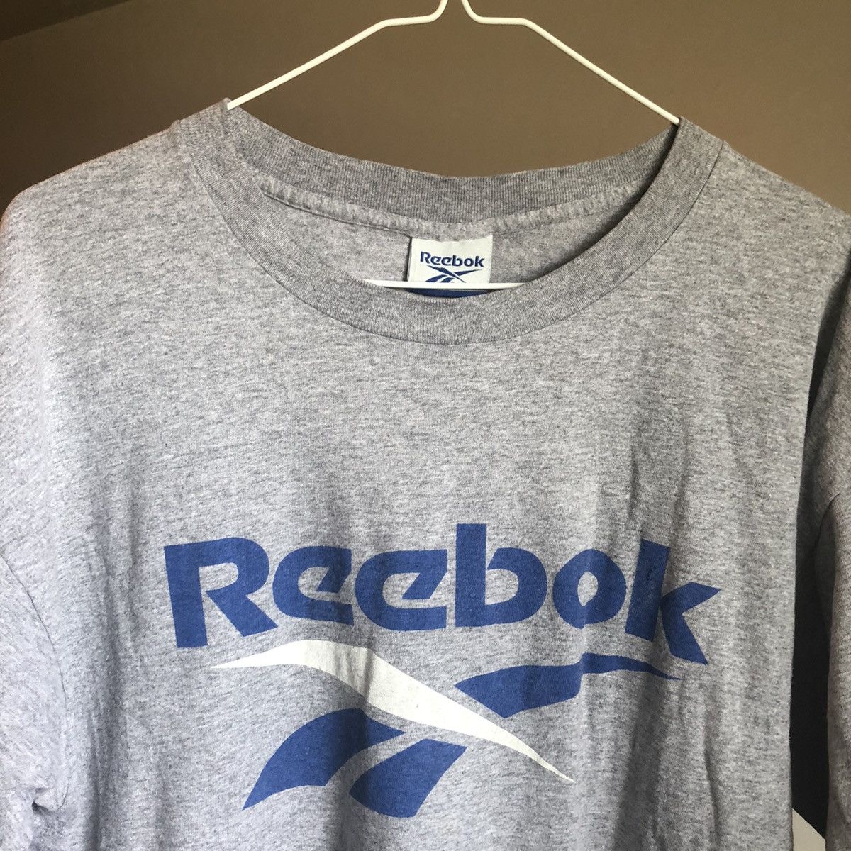 Reebok Vintage 90s Reebok Single Stitch Logo Tee Made in USA Size US XL / EU 56 / 4 - 1 Thumbnail