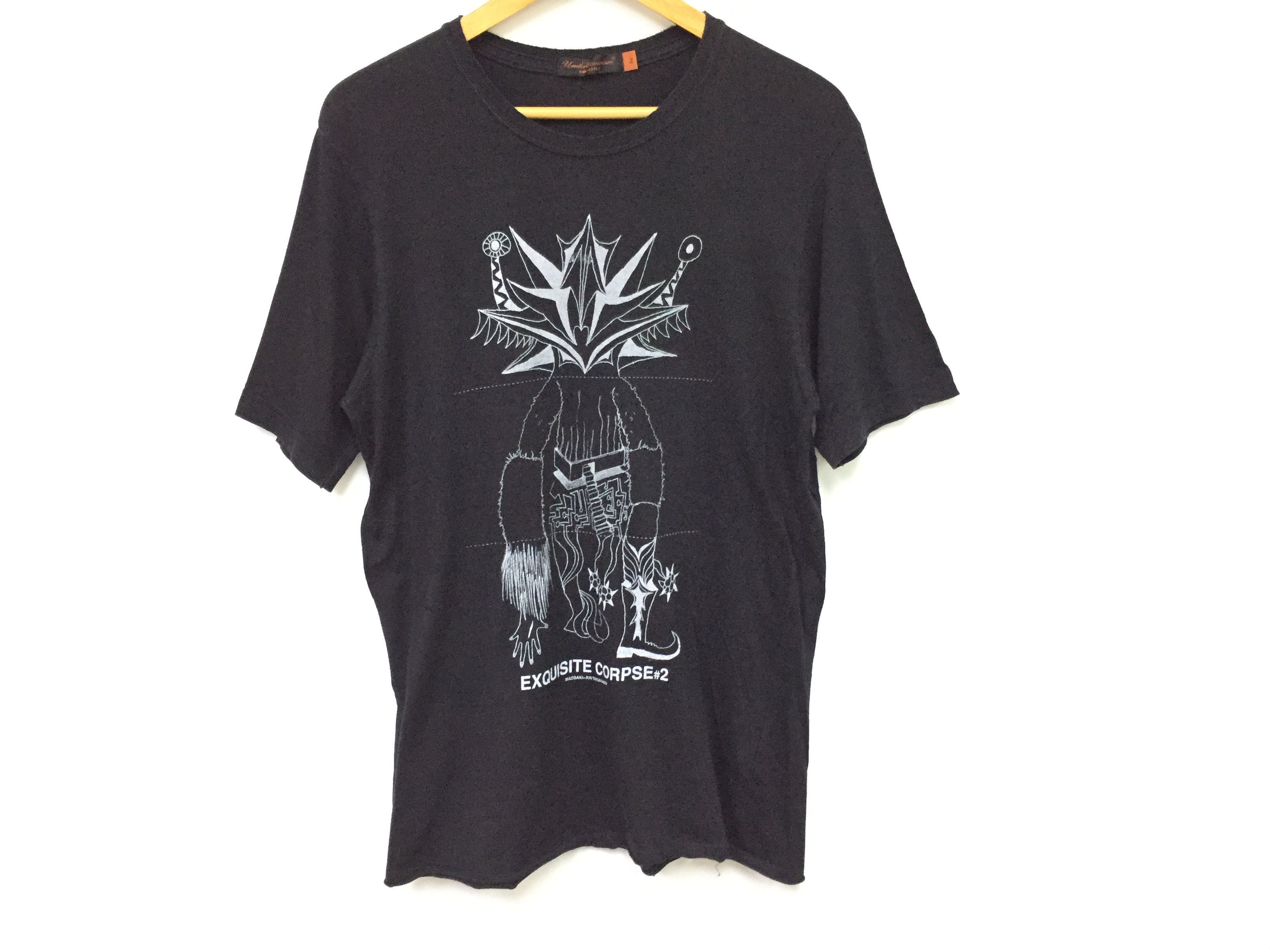 2005 Madsaki Exquisite Corpse monster distressed tee