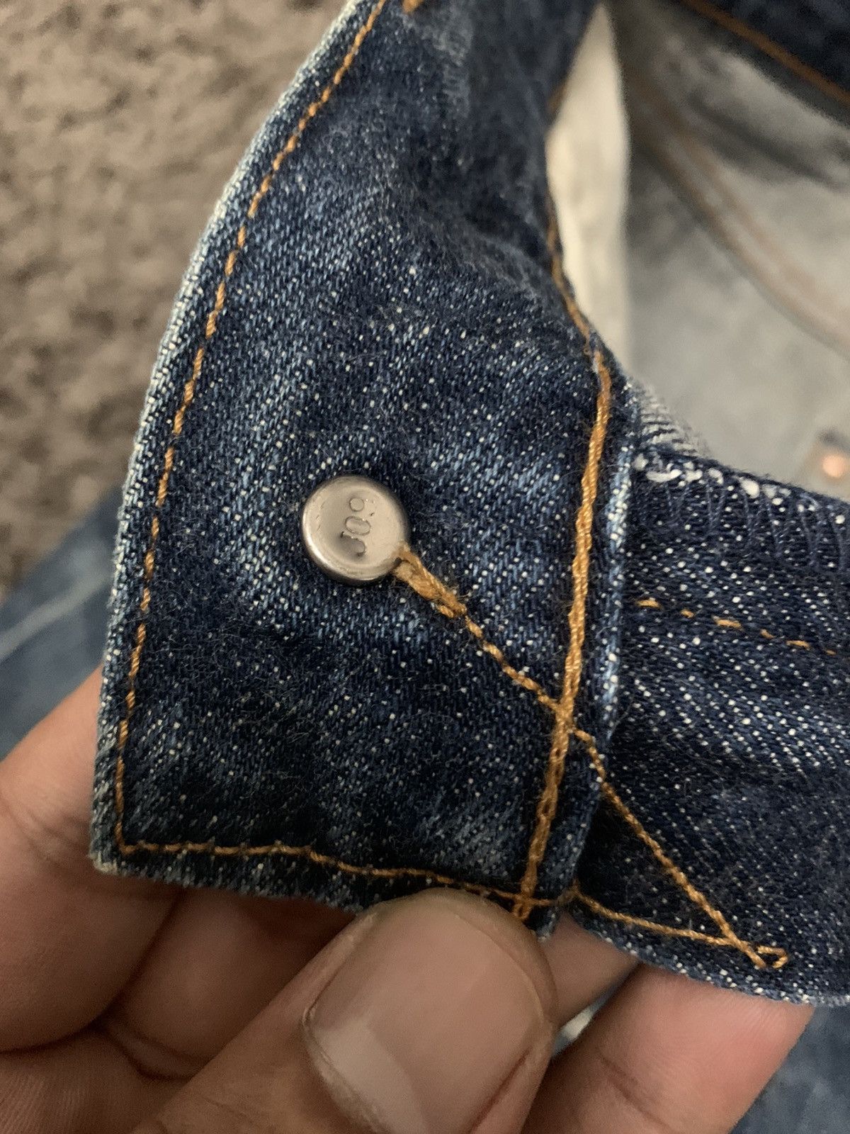 Japanese Brand × Levi's Vintage Clothing Vintage Levis 504Z Big E Selvedge Distressed Size US 32 / EU 48 - 9 Thumbnail
