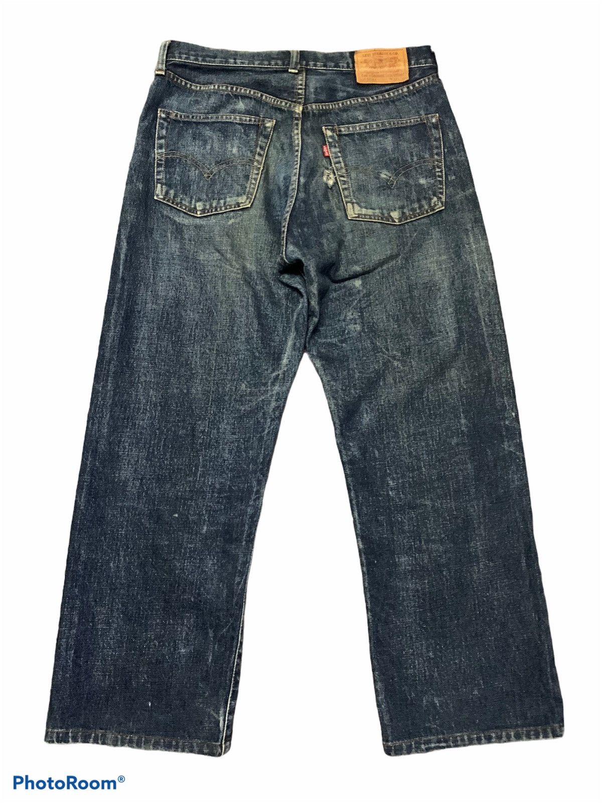 Japanese Brand × Levi's Vintage Clothing Vintage Levis 504Z Big E Selvedge Distressed Size US 32 / EU 48 - 1 Thumbnail