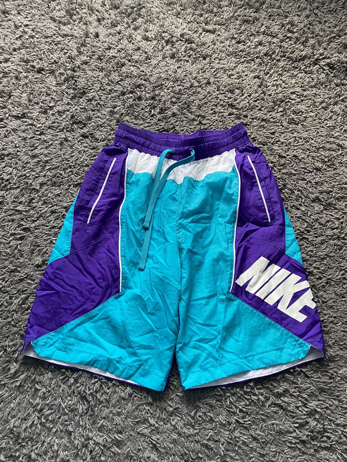 Nike throwback shorts sales