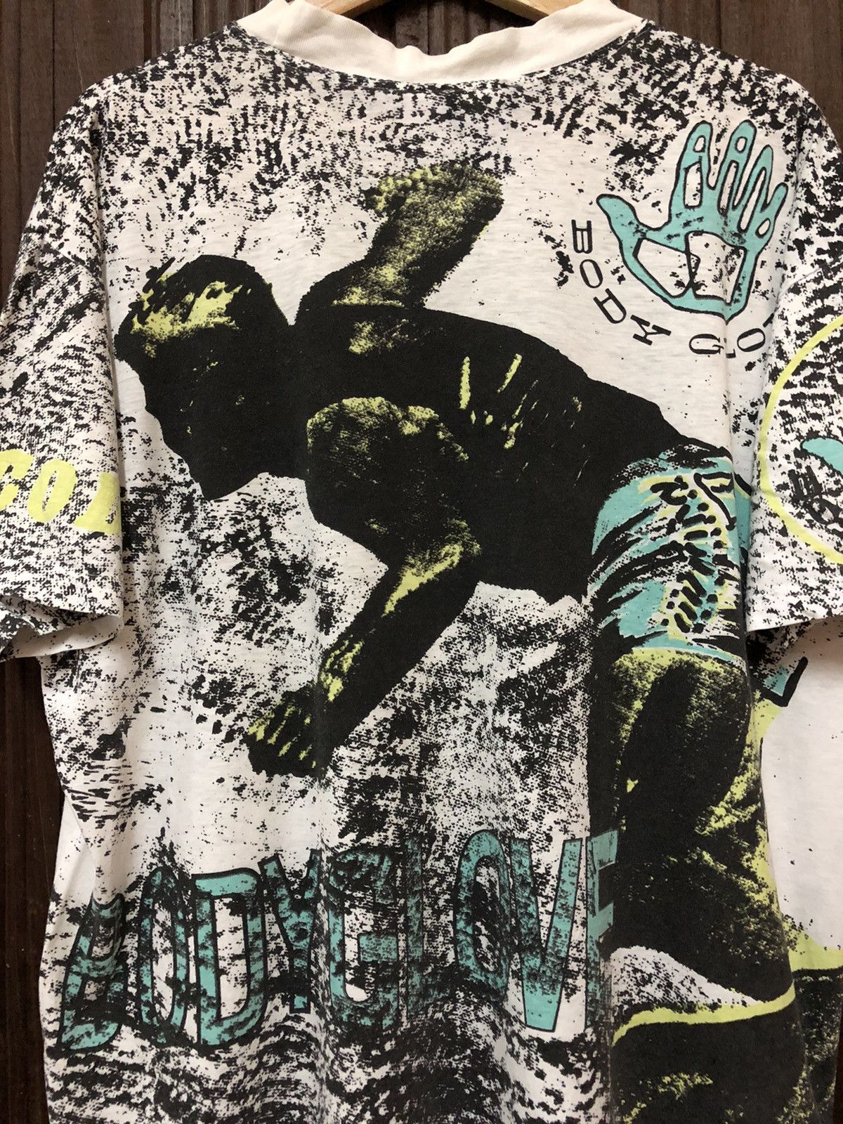 Body Glove × Vintage Vintage Body Glove Surfing Fullprint Very Rare Tee Shirt Size US XL / EU 56 / 4 - 12 Thumbnail