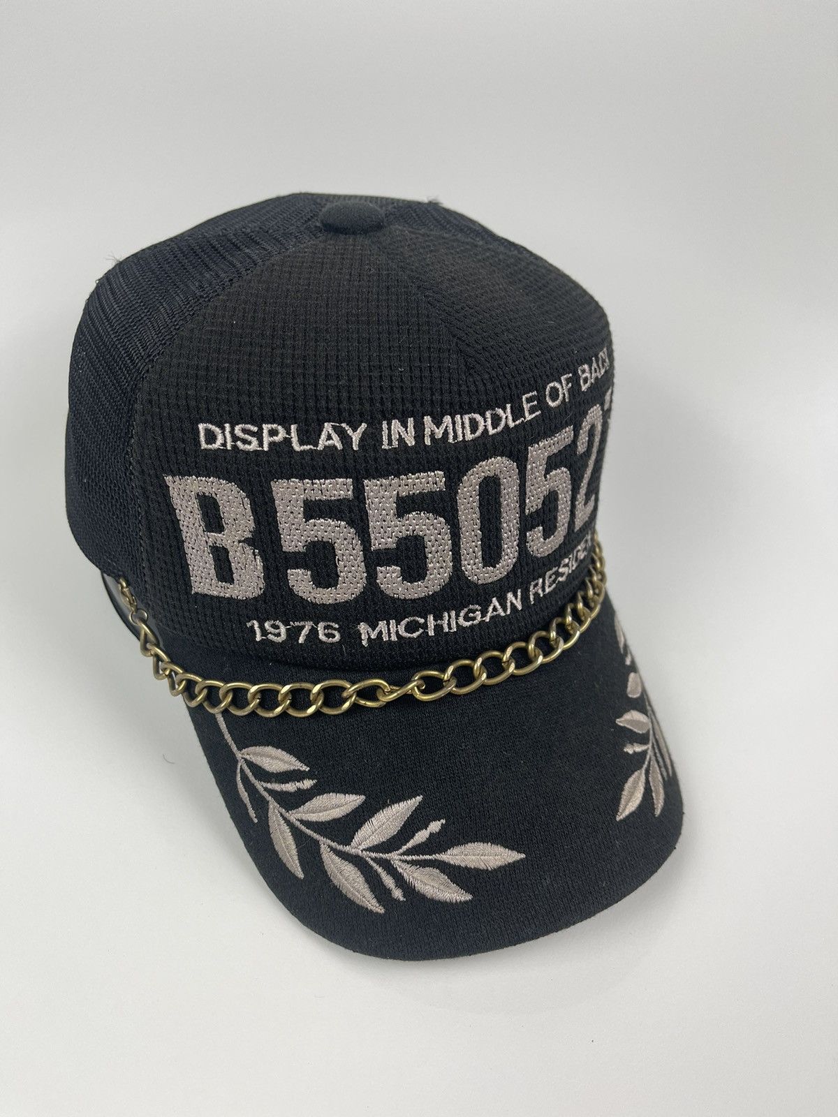 If Six Was Nine Michigan Resident B 550527 Trucker Hat with chain Size ONE SIZE - 3 Thumbnail