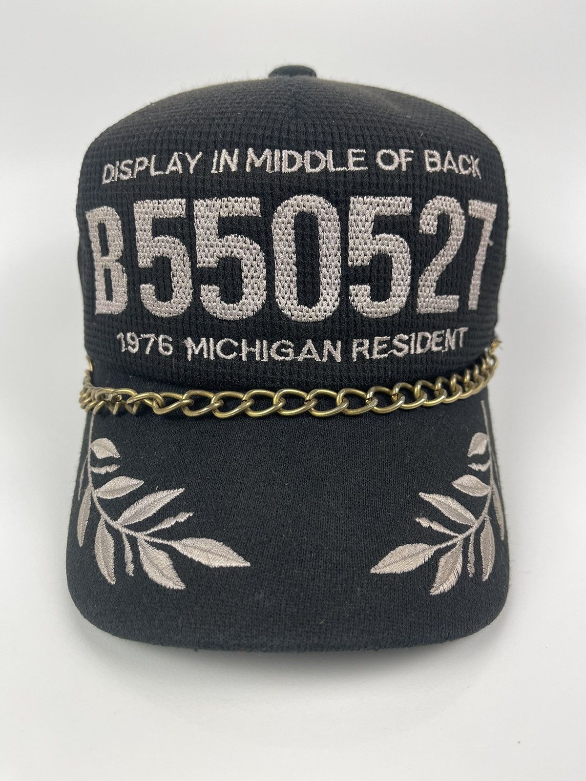If Six Was Nine Michigan Resident B 550527 Trucker Hat with chain Size ONE SIZE - 4 Thumbnail