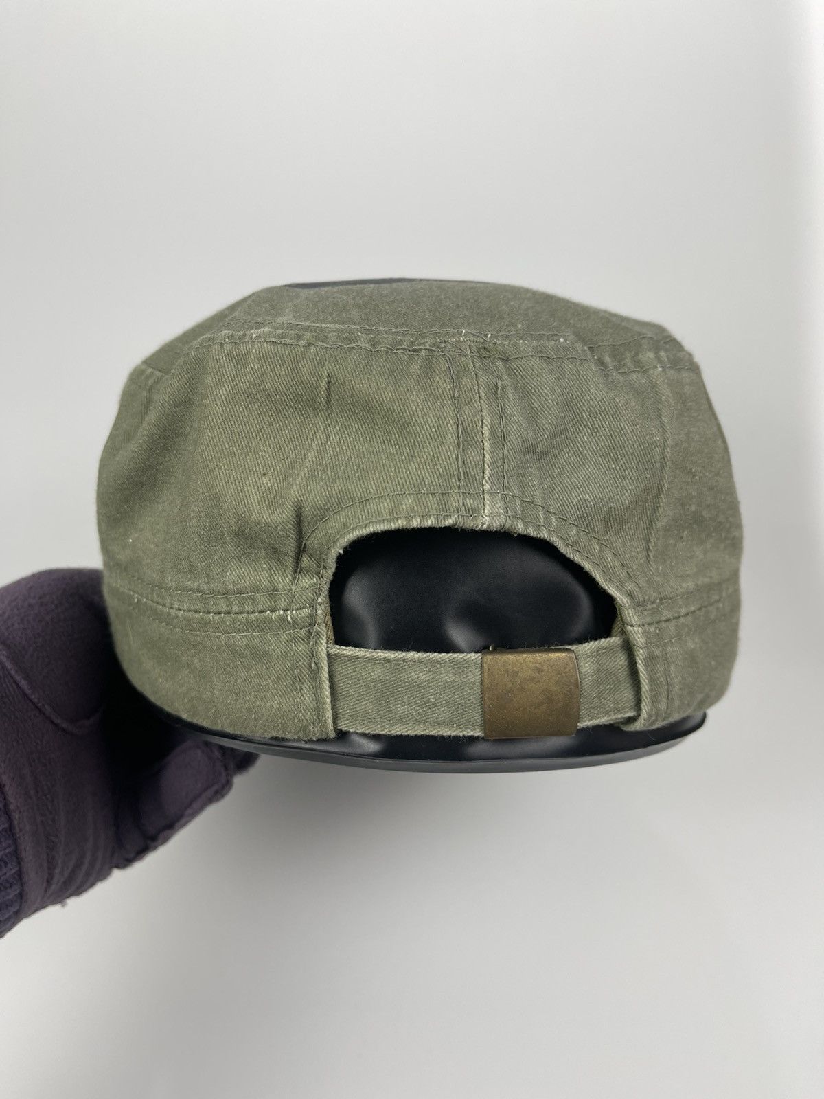 If Six Was Nine Skulls USAF Green Army Hat Size ONE SIZE - 7 Thumbnail