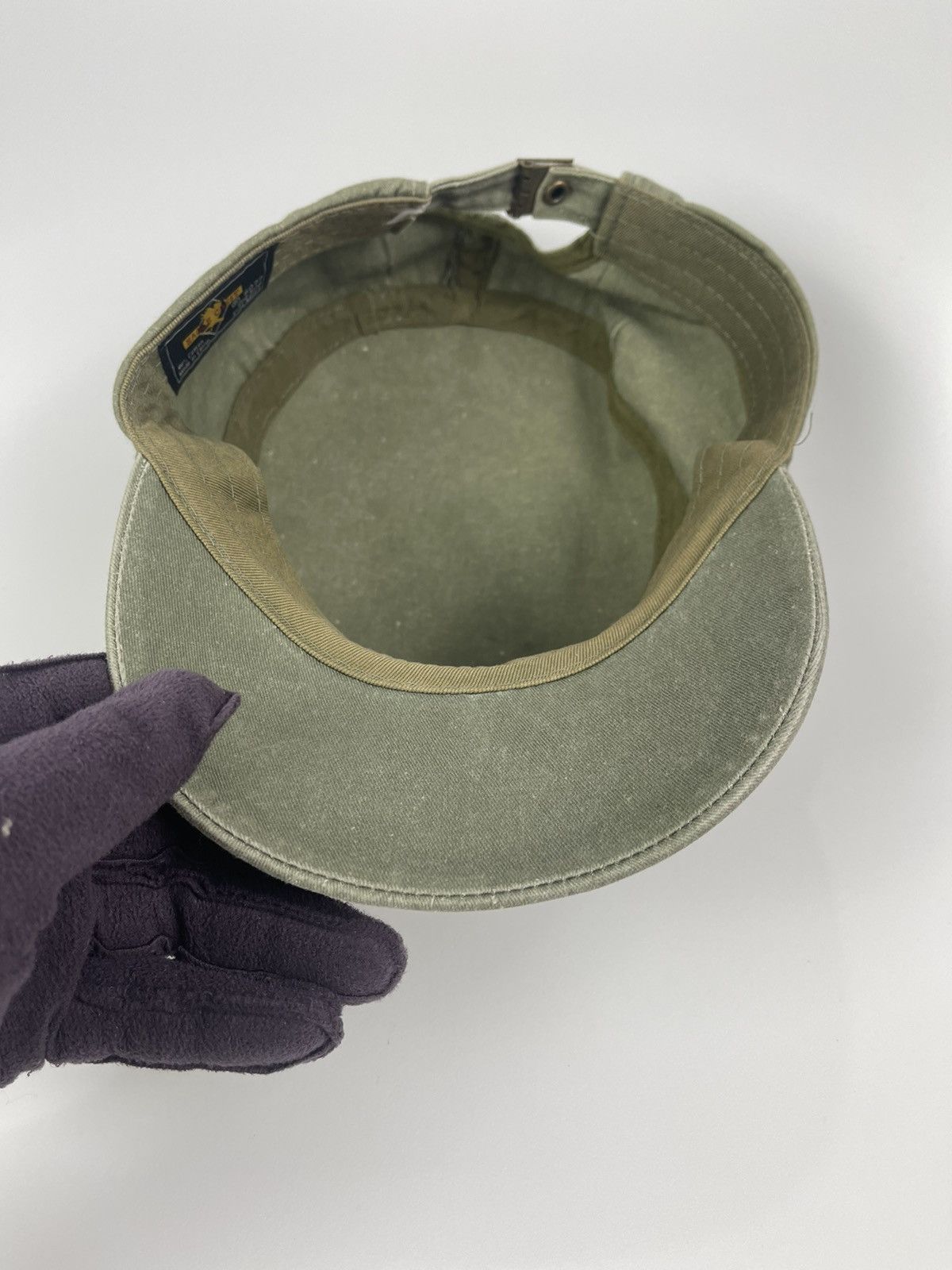 If Six Was Nine Skulls USAF Green Army Hat Size ONE SIZE - 8 Thumbnail