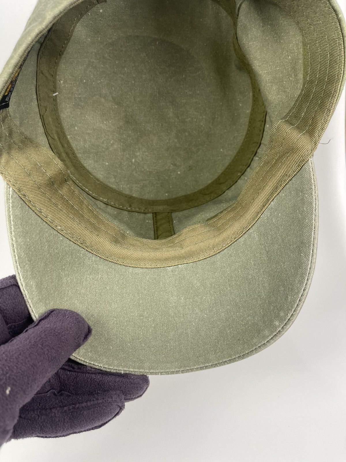 If Six Was Nine Skulls USAF Green Army Hat Size ONE SIZE - 9 Thumbnail