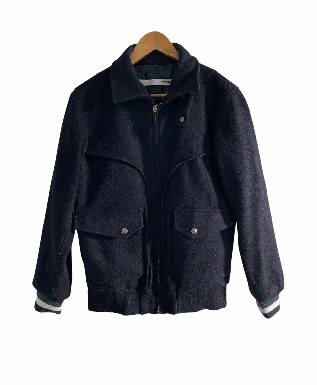 Undecorated Man FW2015 YOSHIO KUBO Undecorated MAN Varsity Size US M / EU 48-50 / 2 - 2 Thumbnail