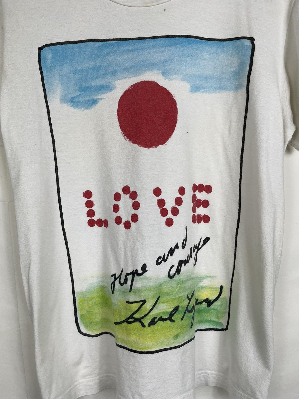 Karl Lagerfeld × Uniqlo × Vogue Karl Lagerfeld x Uniqlo “SAVE JAPAN!” | Charity Tee M Size US M / EU 48-50 / 2 - 6 Thumbnail