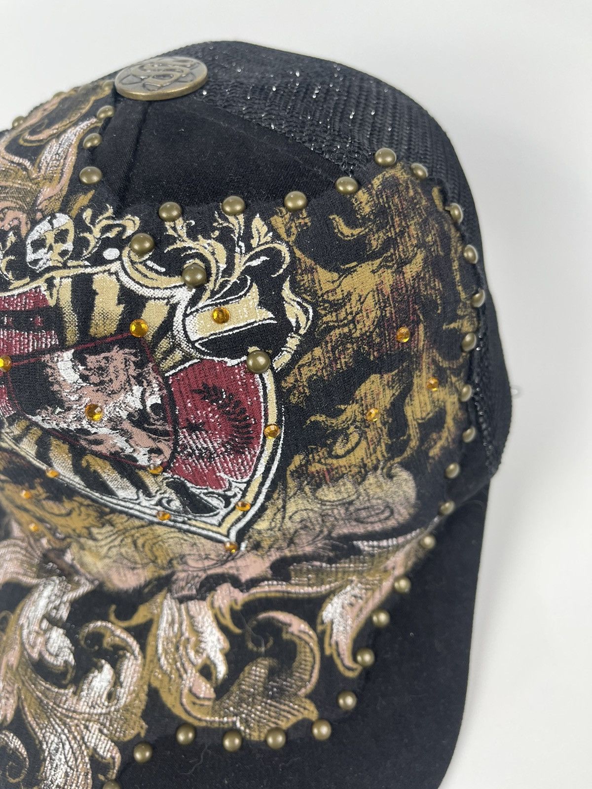 Hat Club Rare 96 Full Print Trucker Hat by Stephante head wear Size ONE SIZE - 7 Thumbnail