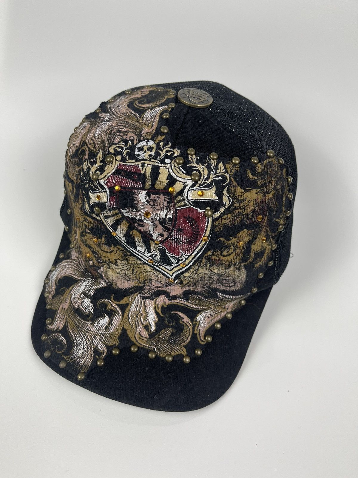 Hat Club Rare 96 Full Print Trucker Hat by Stephante head wear Size ONE SIZE - 1 Thumbnail